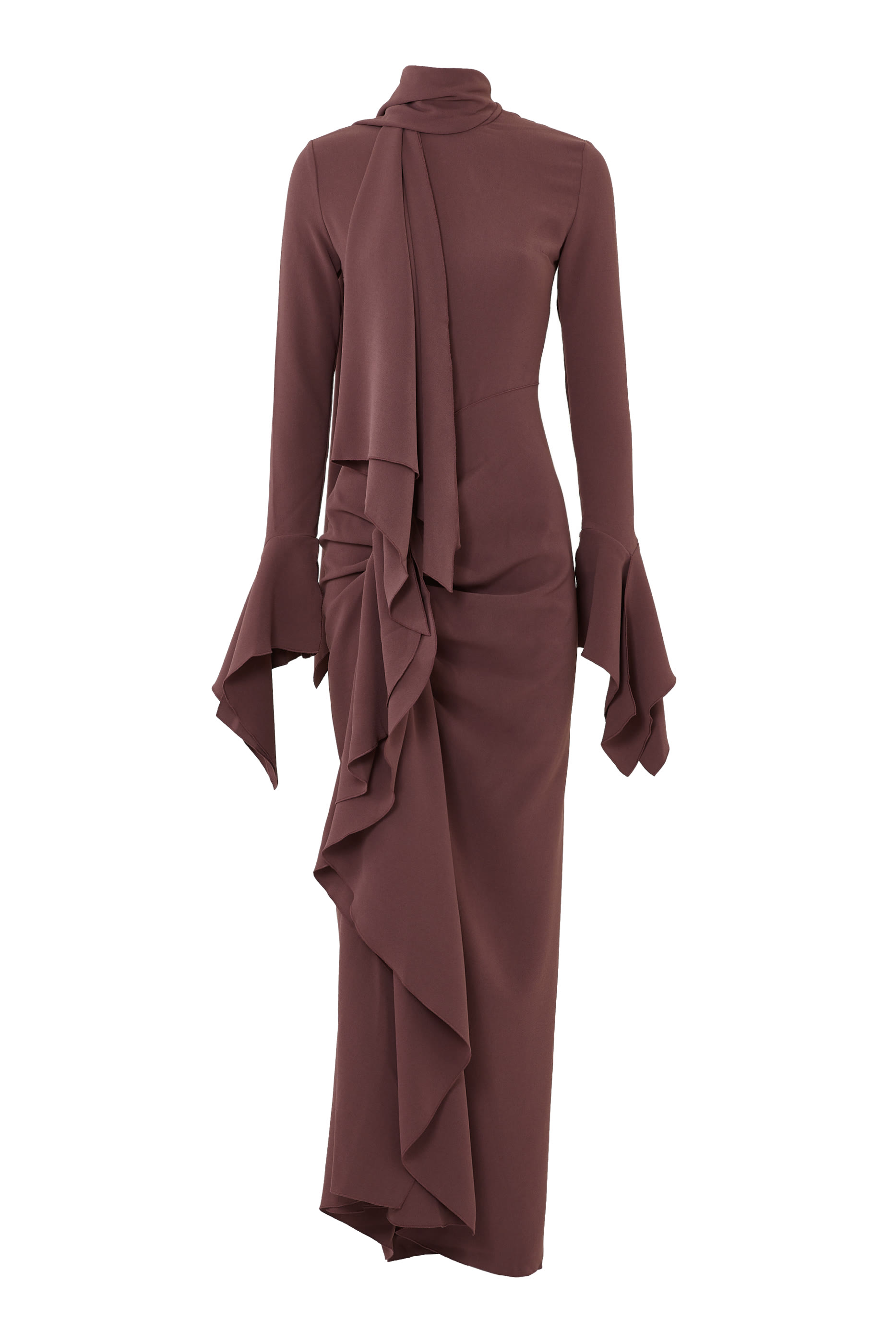 فستان نيلا طويل