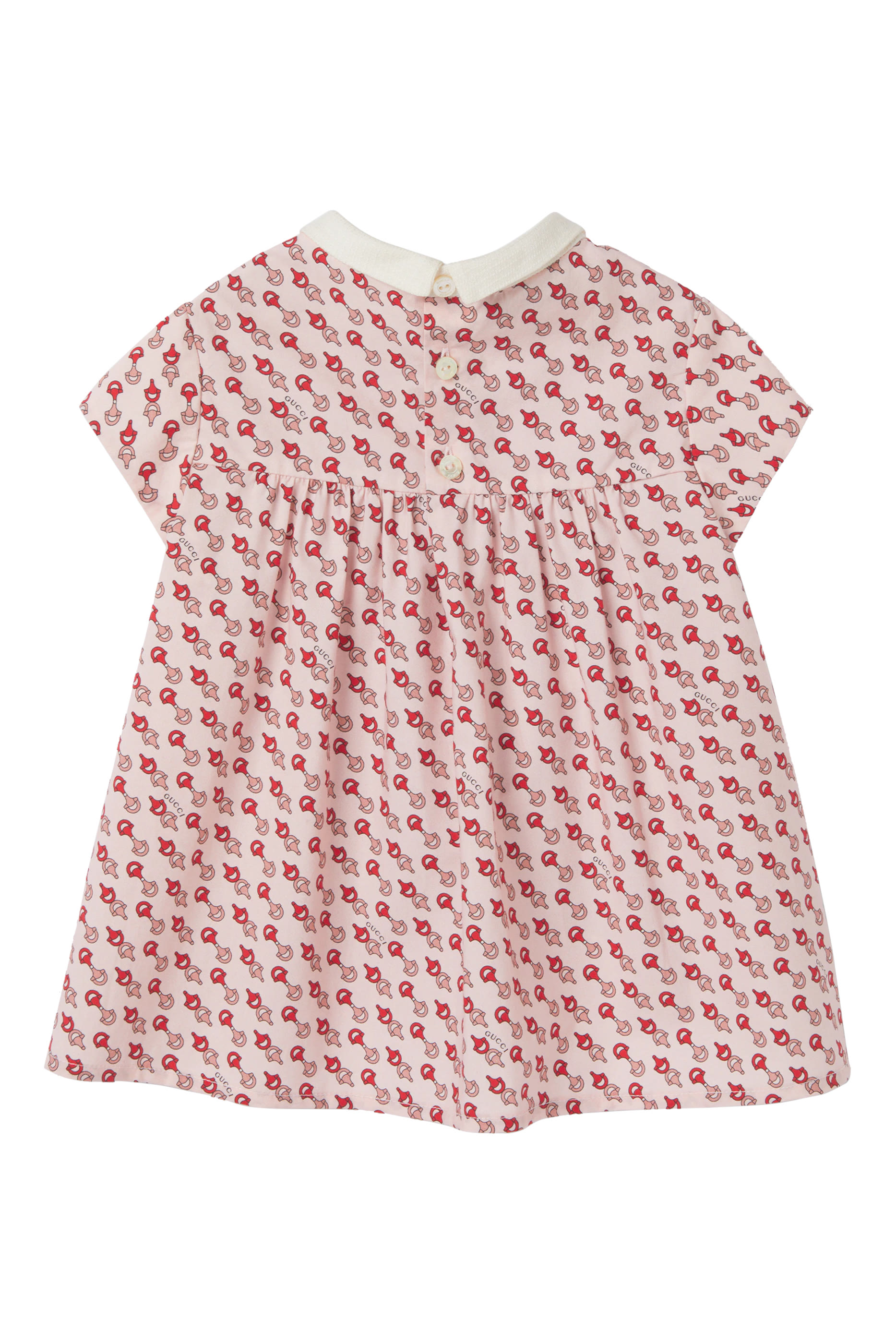 فستان بطبعات قطن للأطفال