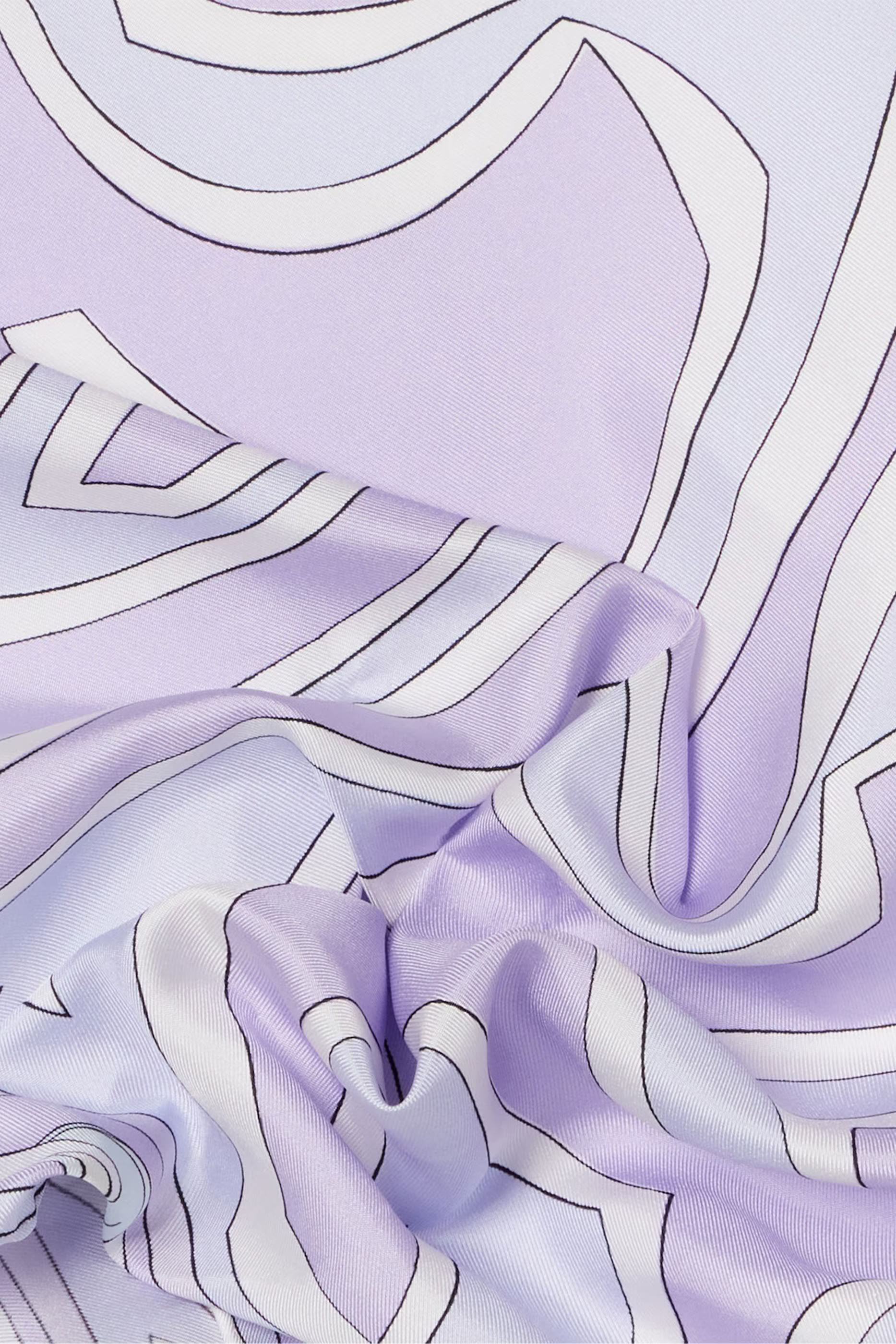 وشاح بطبعة حرير