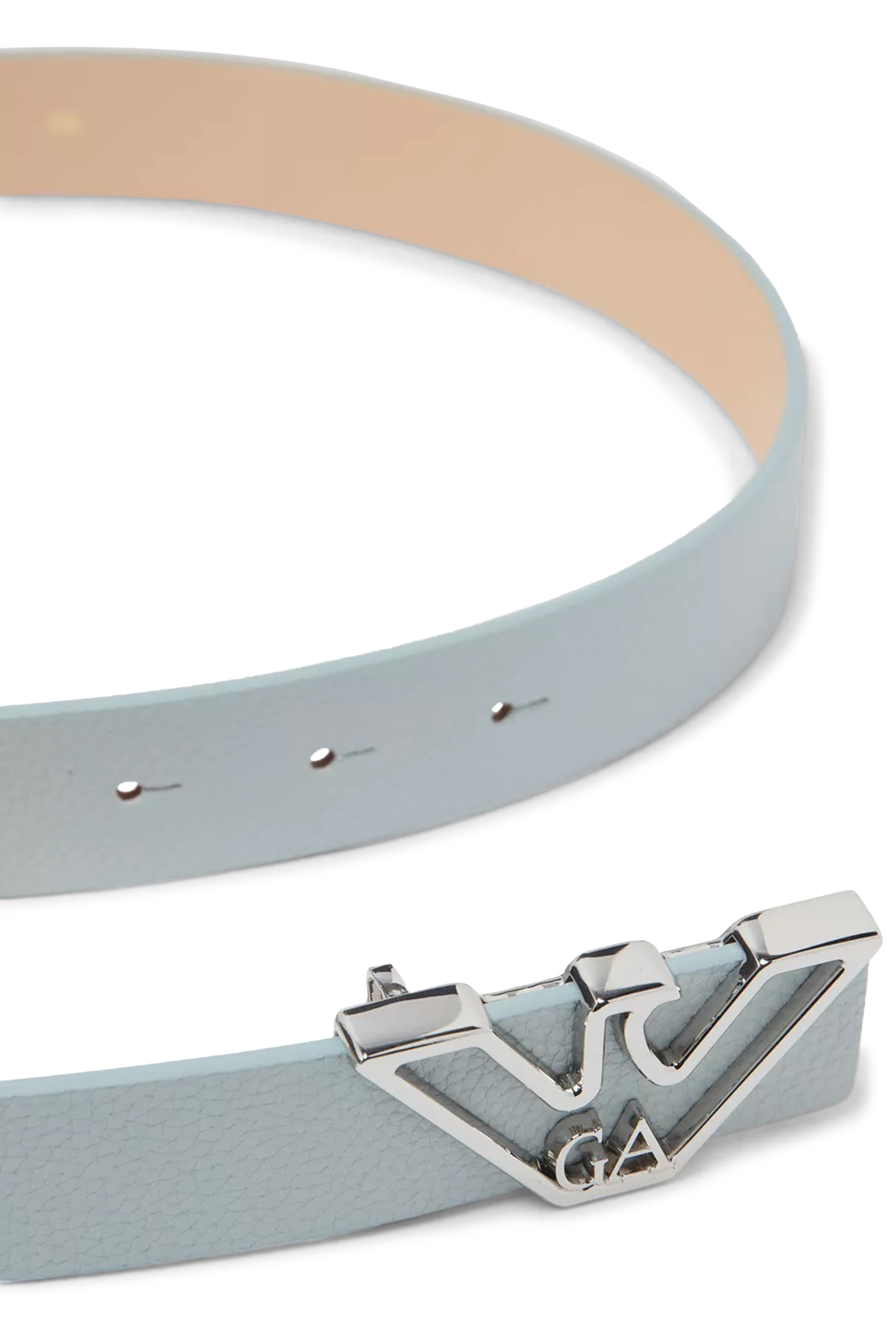 حزام بمشبك بتصميم شعار الماركة