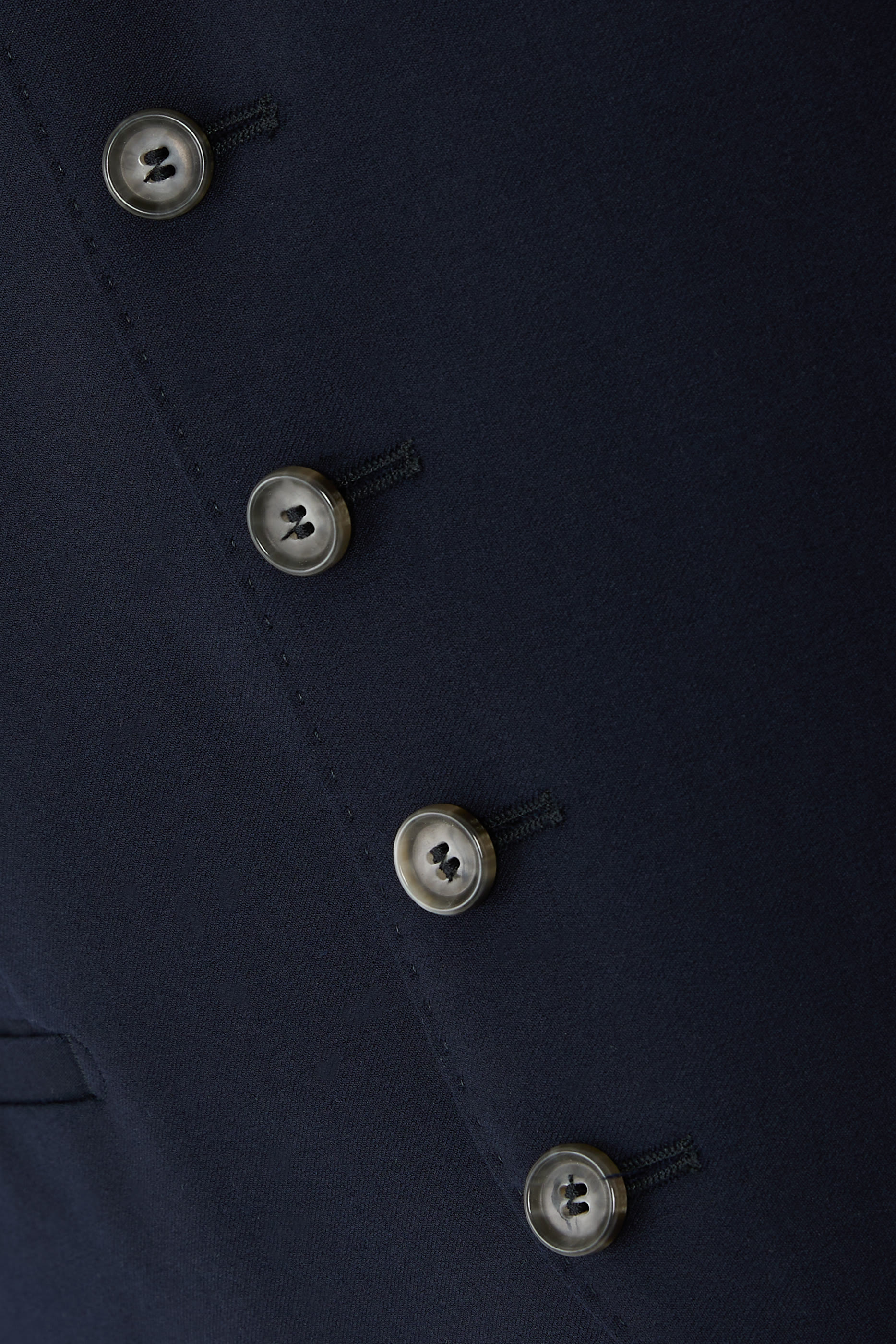 Stretch Slim-Fit Waistcoat in Virgin Wool