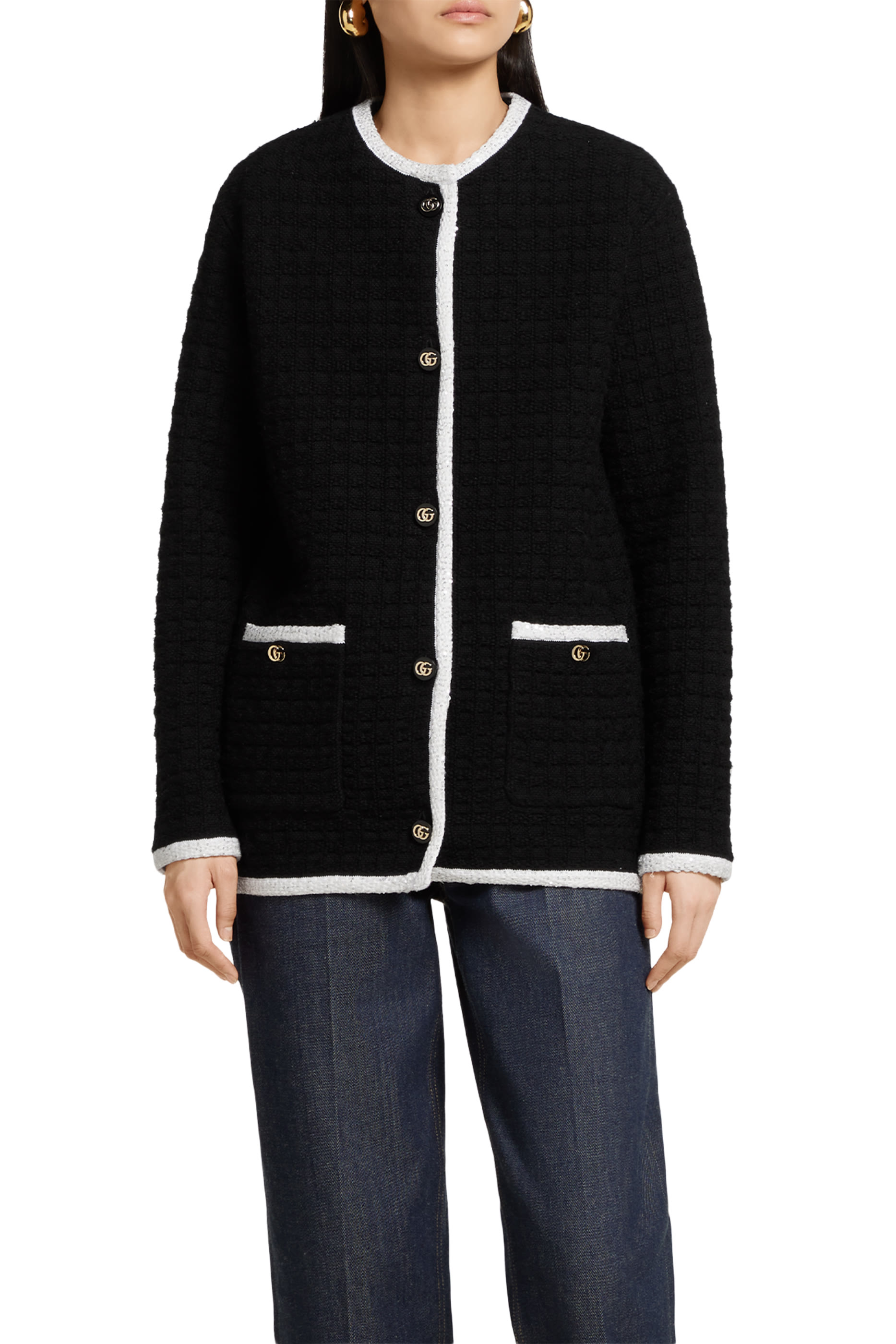 كارديغان صوف تويد