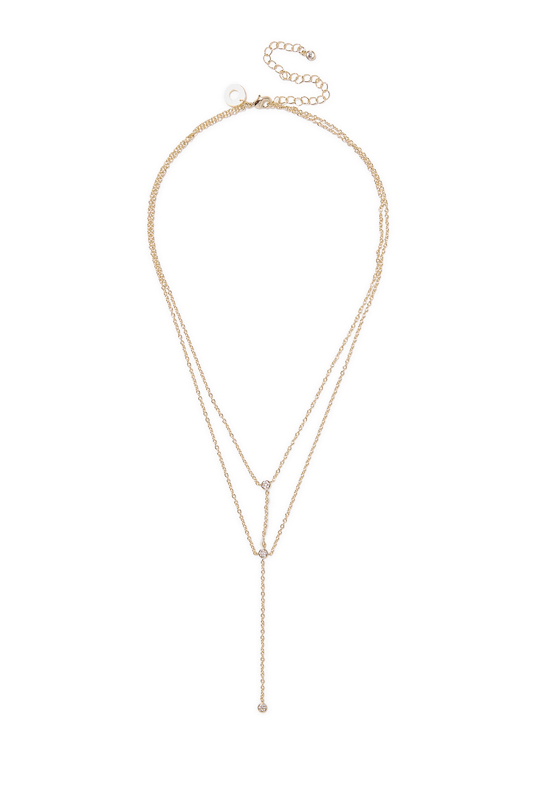 قلادة مزينة بحليتين