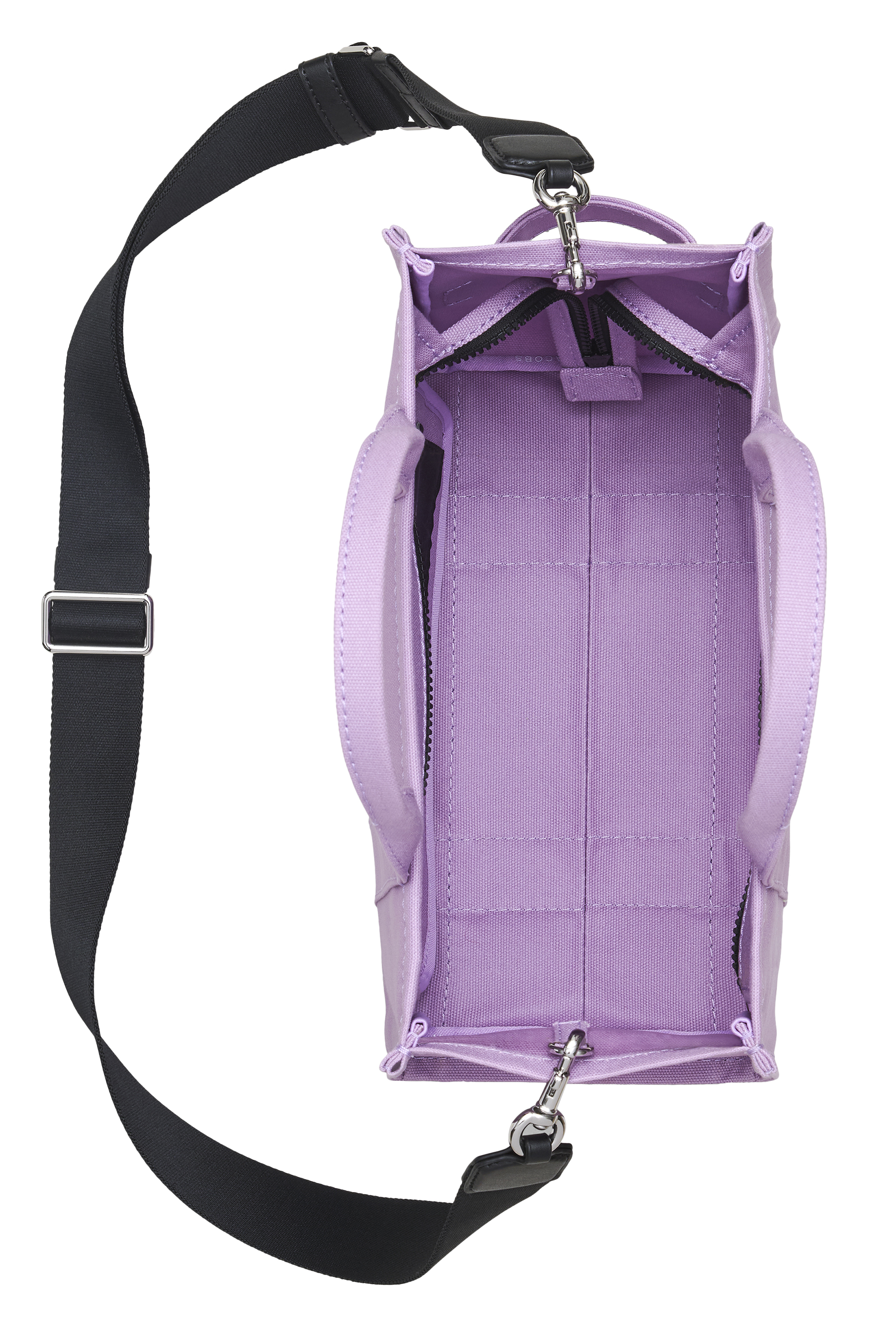 حقيبة يد متوسطة قماش قنب