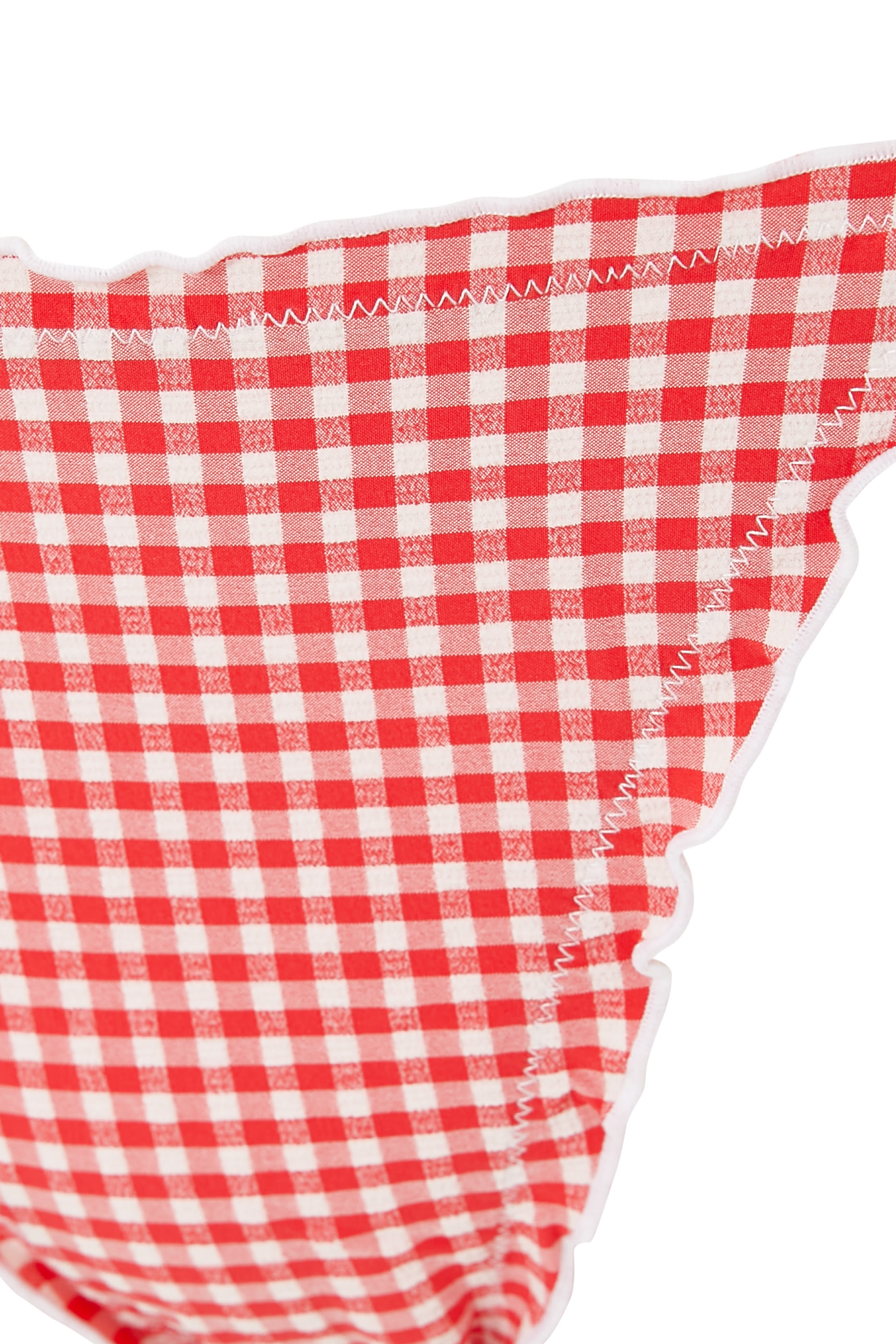 قطعة بيكيني سفلية بحواف شبكية