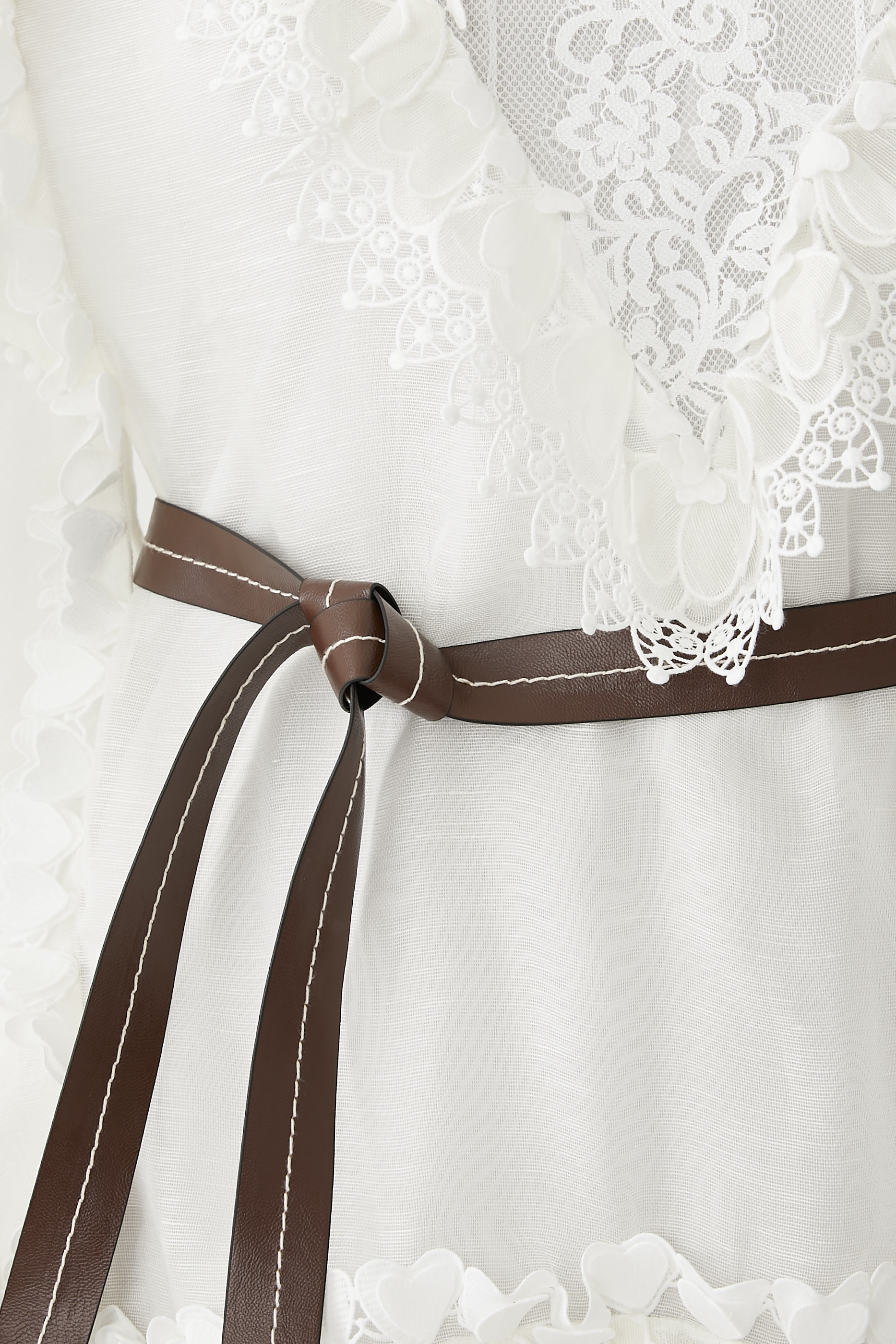 فستان كراش قصير بحواف مزينة بقلوب