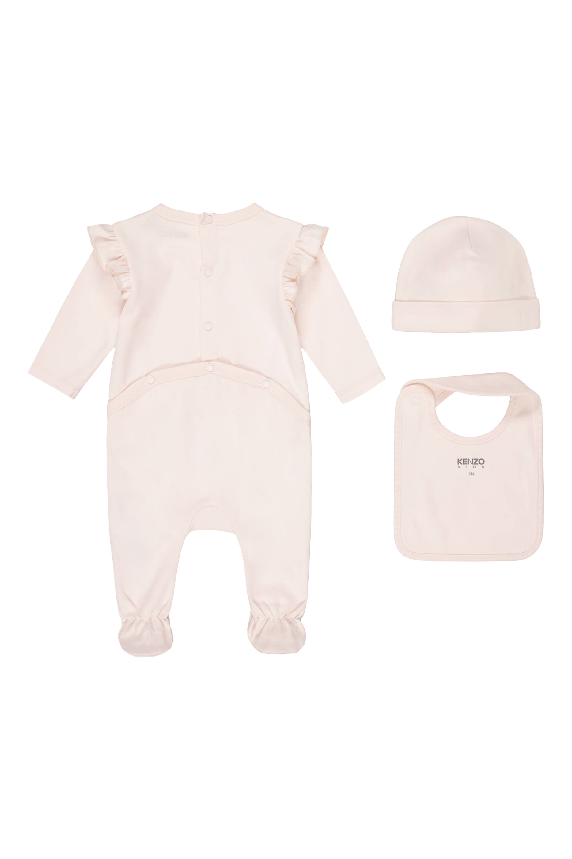 طقم لباس قطعة واحدة بطبعة نمر للرضع