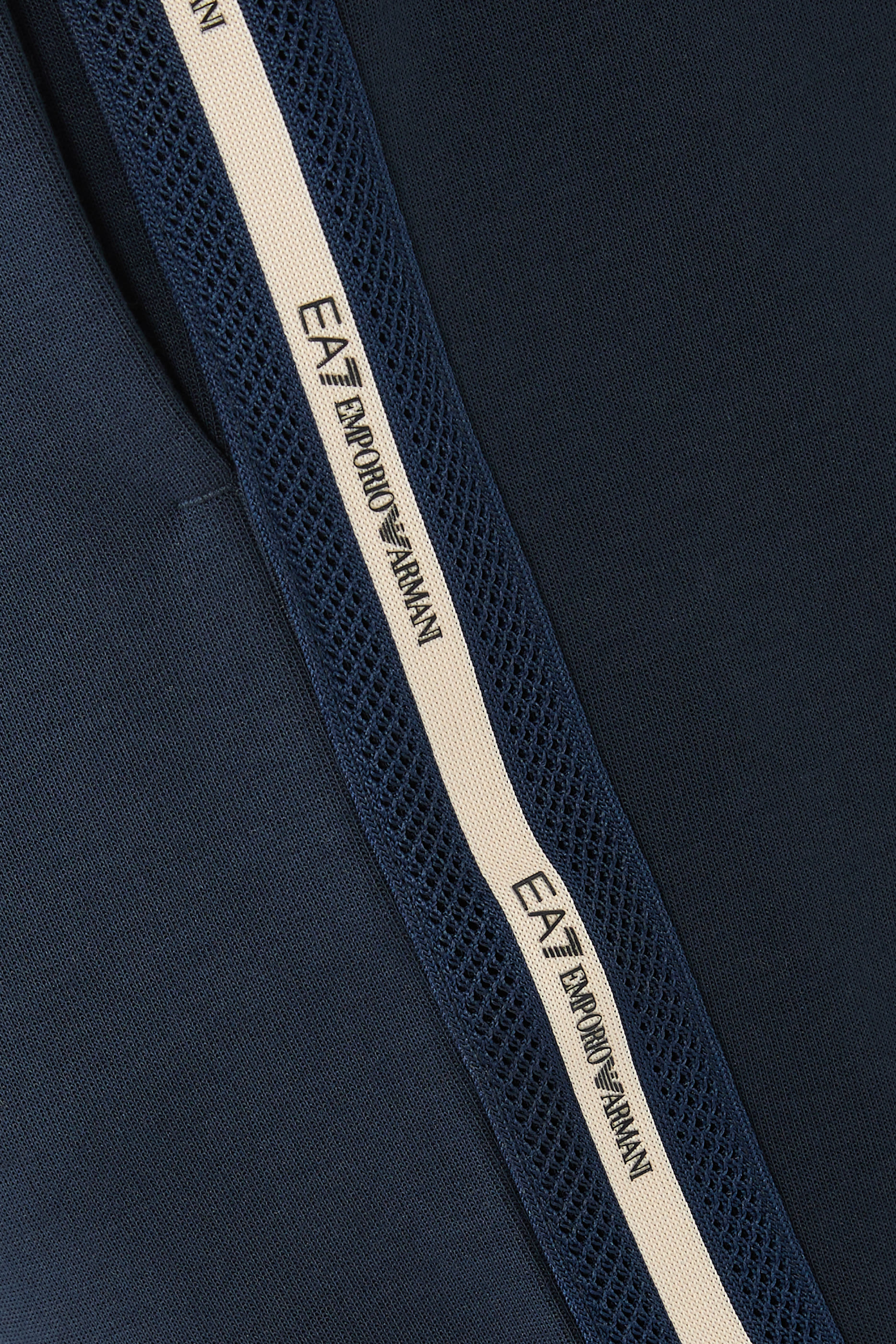 بنطال رياضي بشعار الماركة مزيج قطن