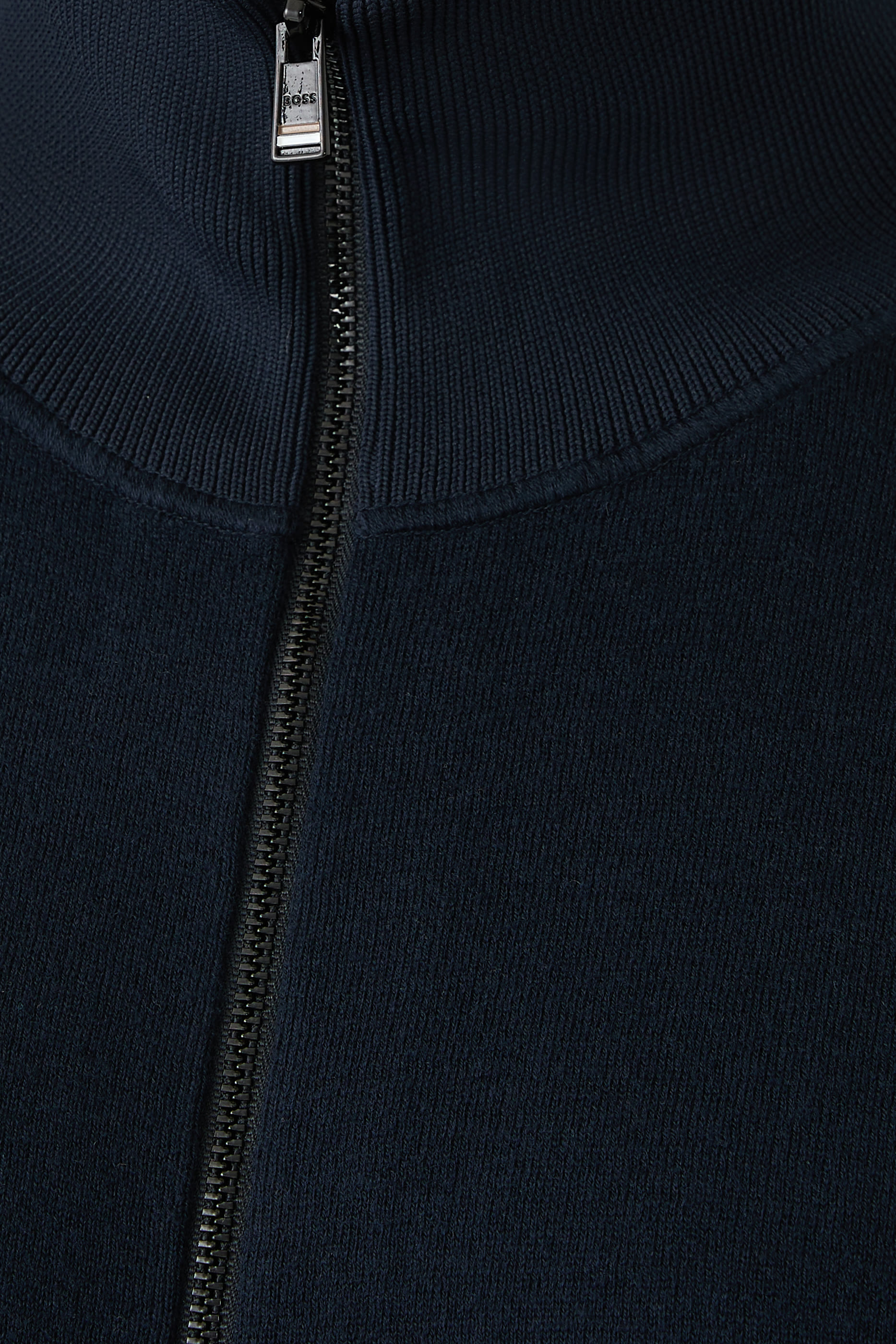 كارديجان بسحّاب قطن وصوف بكر