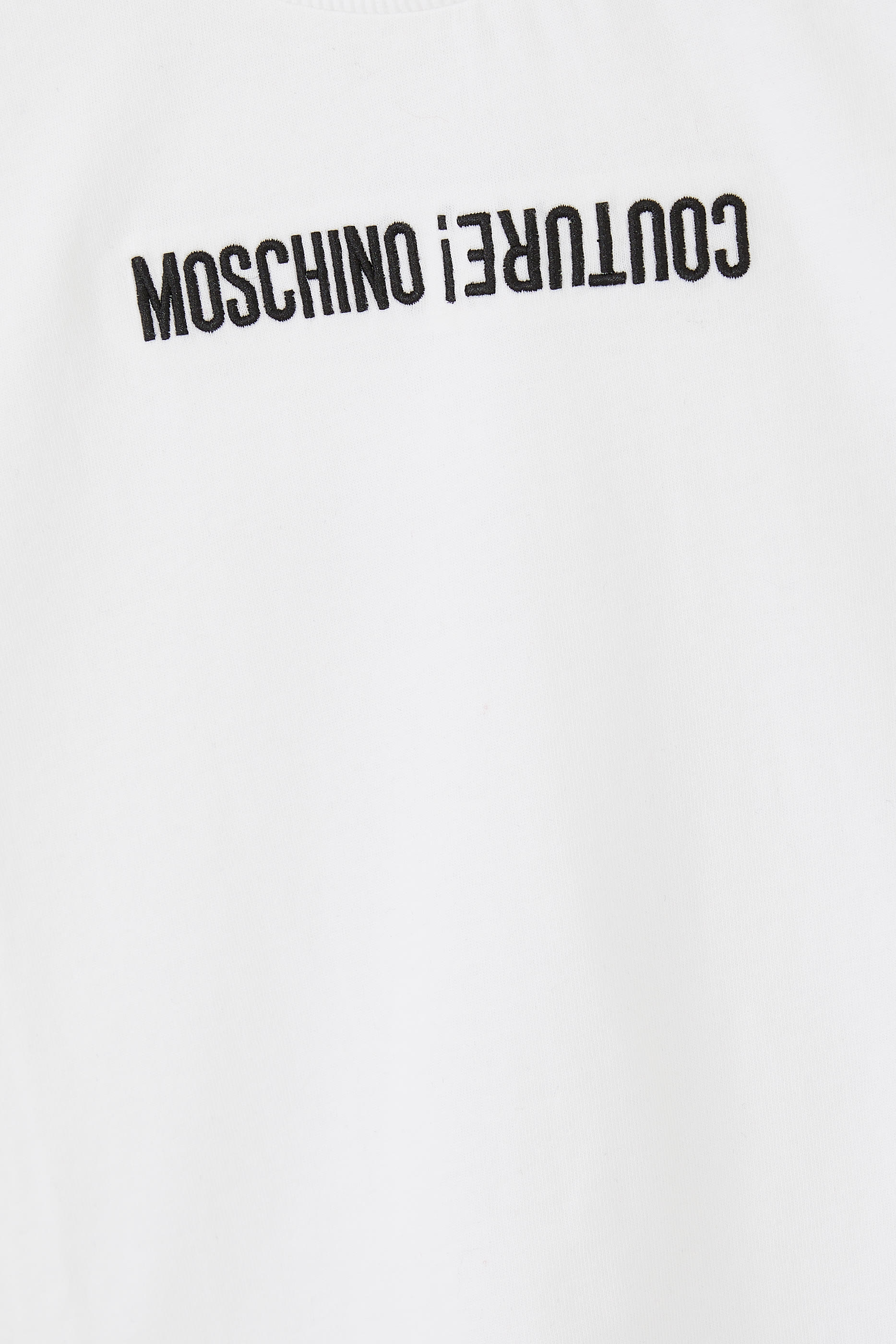 تيشيرت بشعار الماركة بتصميم مقلوب للأطفال