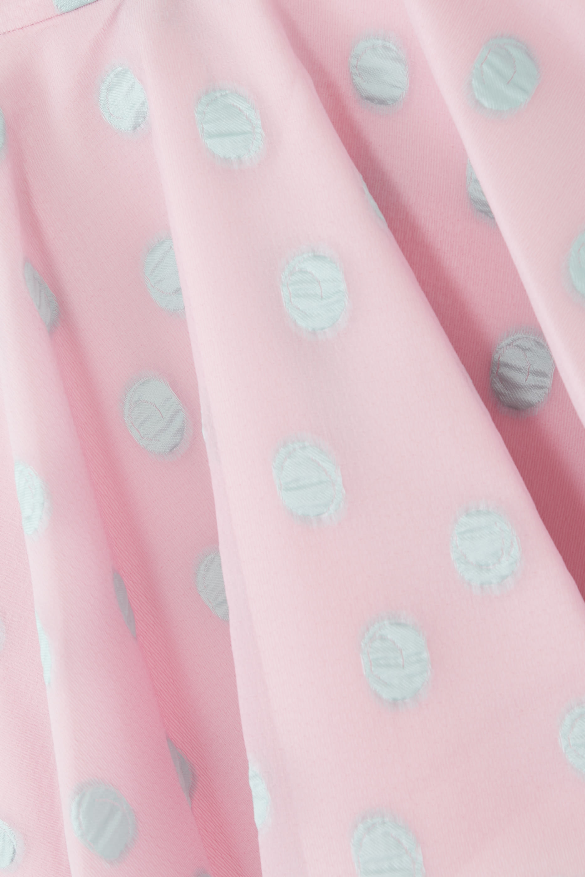 تنورة بنقشة نقاط للأطفال