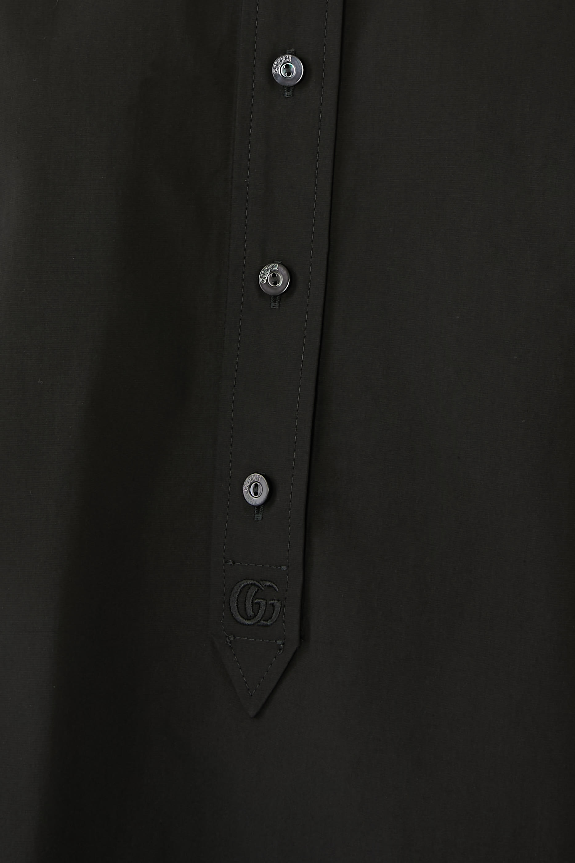 قميص مطرز قطن بوبلين