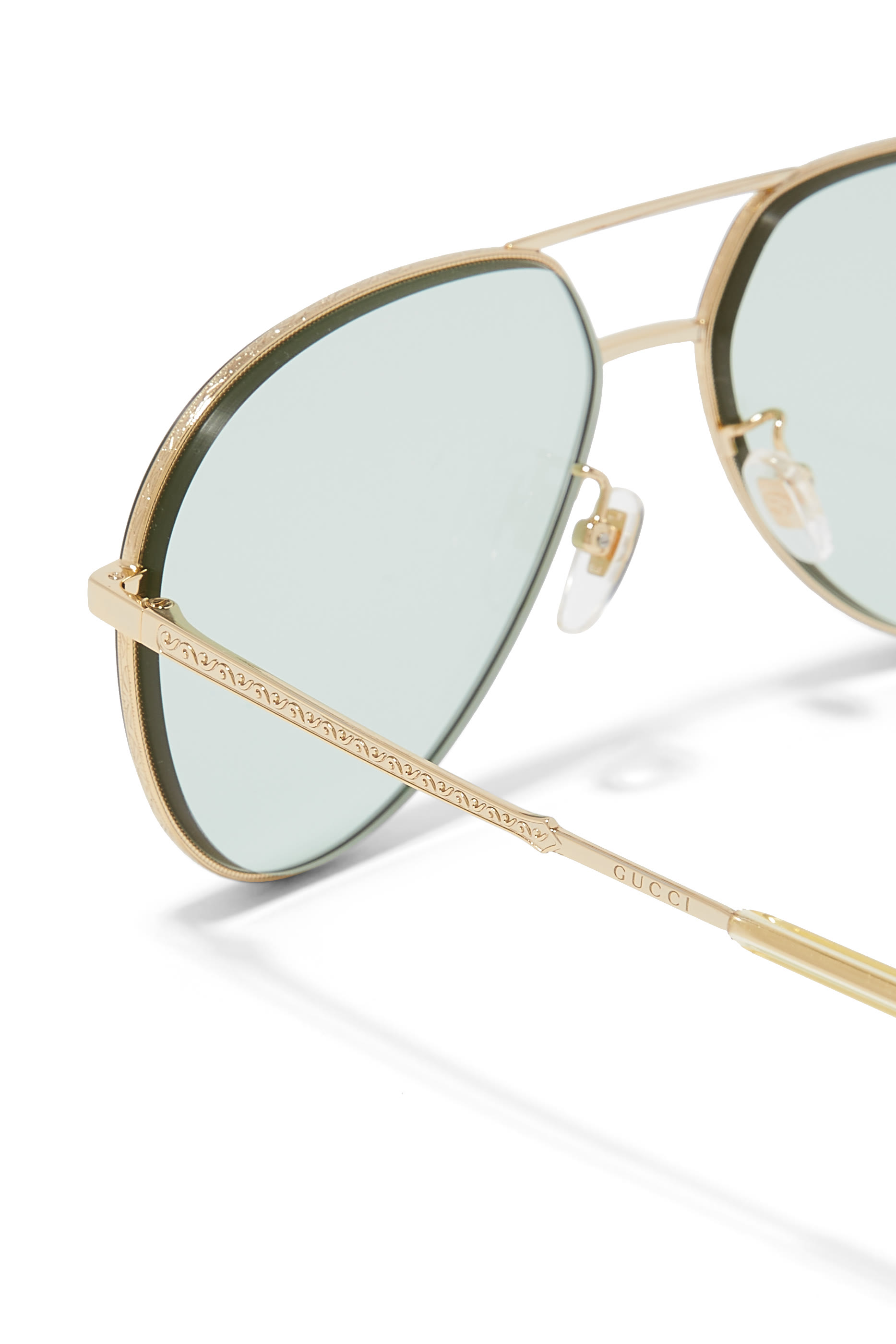 نظارة شمسية بإطار افياتور معدن