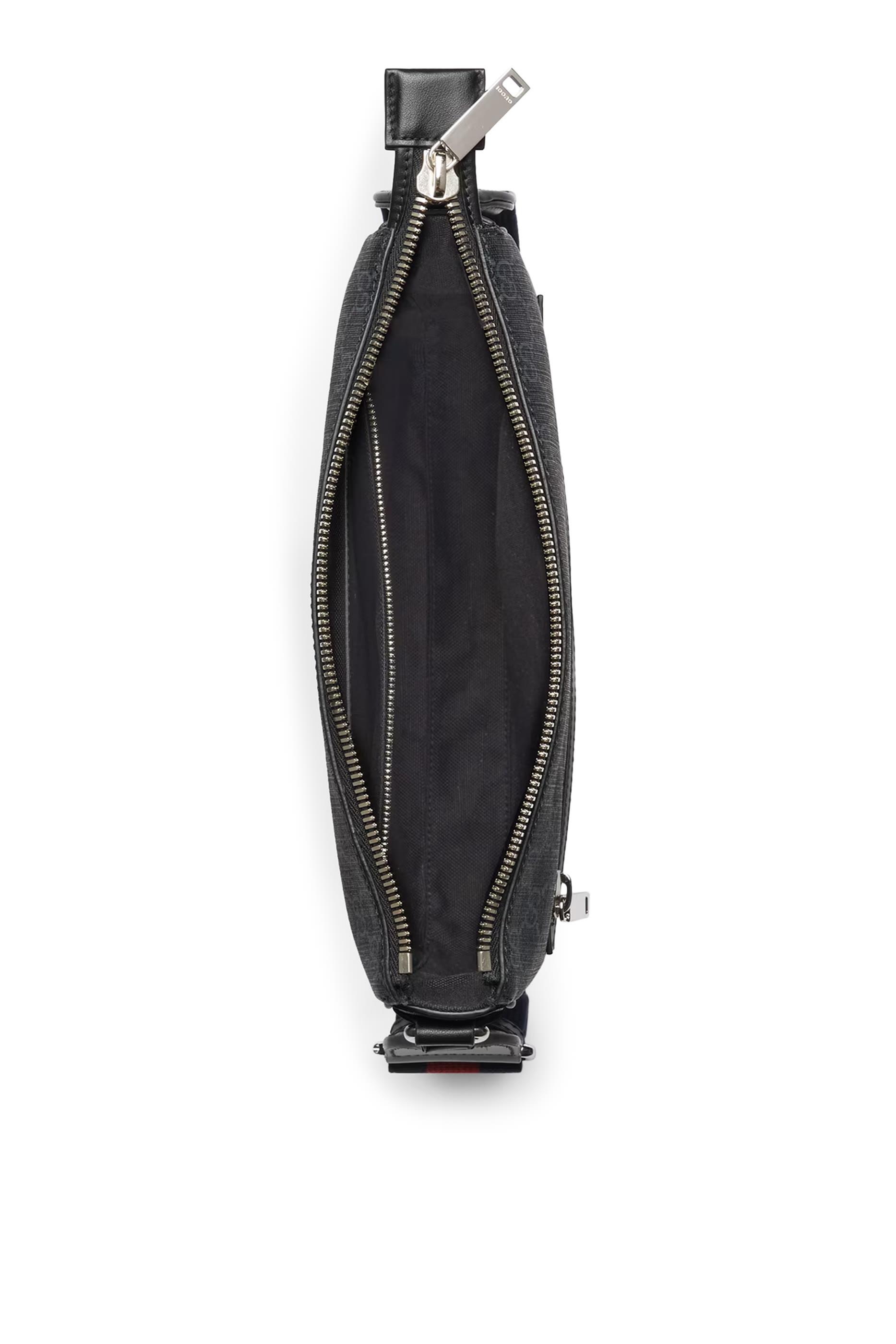 حقيبة كروس بنقشة حرفي شعار الماركة