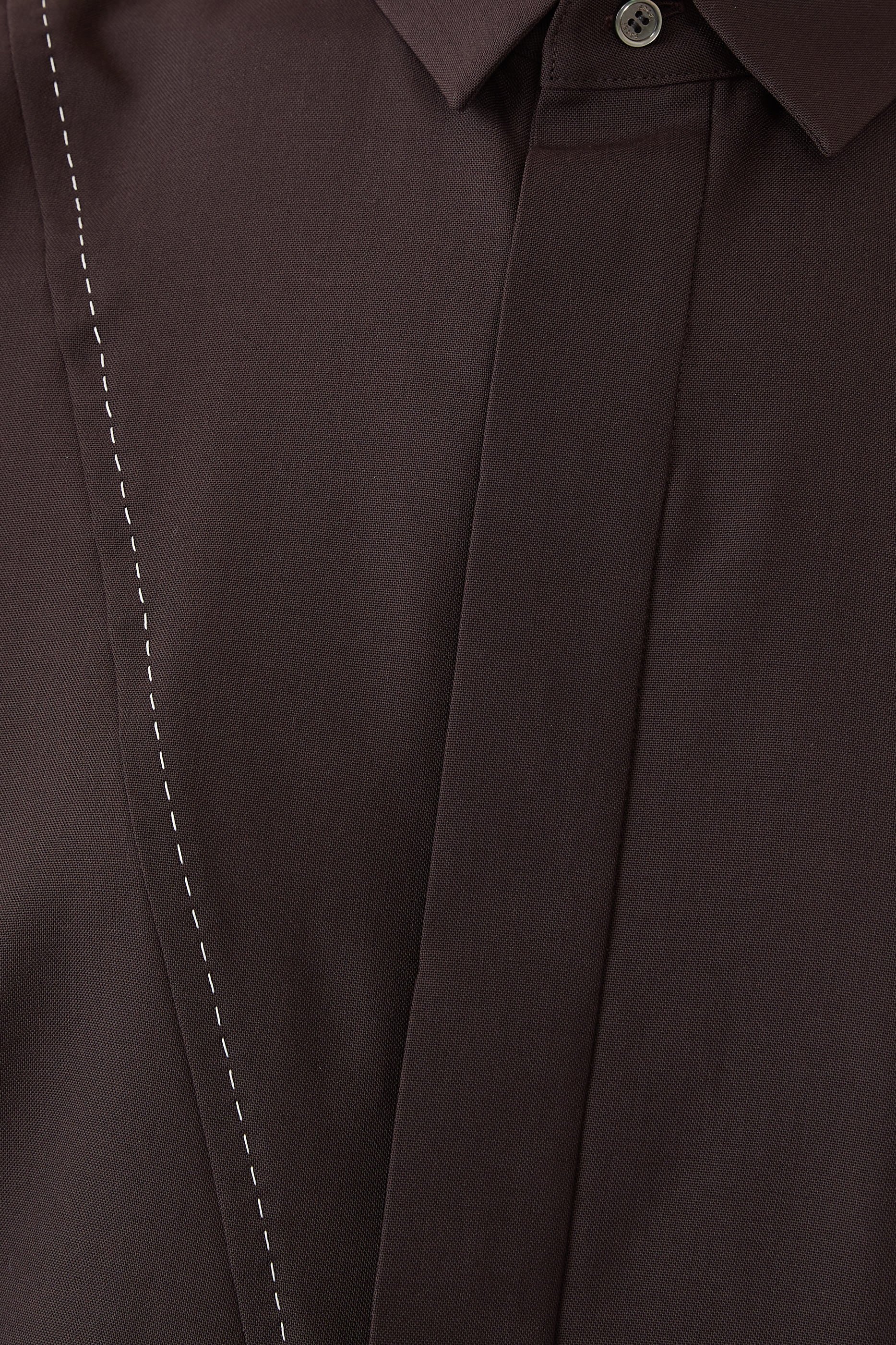 قميص بأزرار قماش بدلات