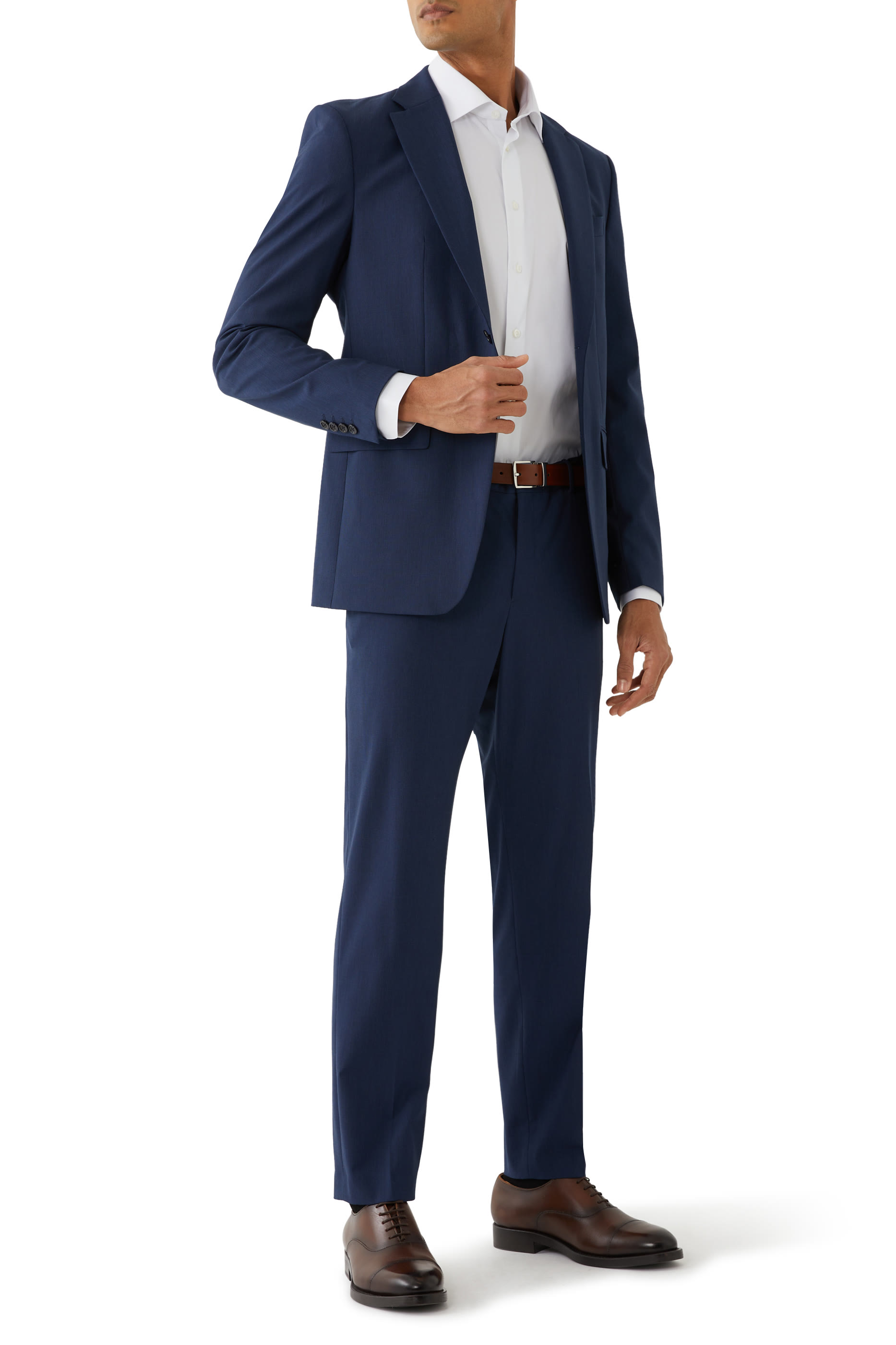 قميص بأكمام طويلة تويل فاخر