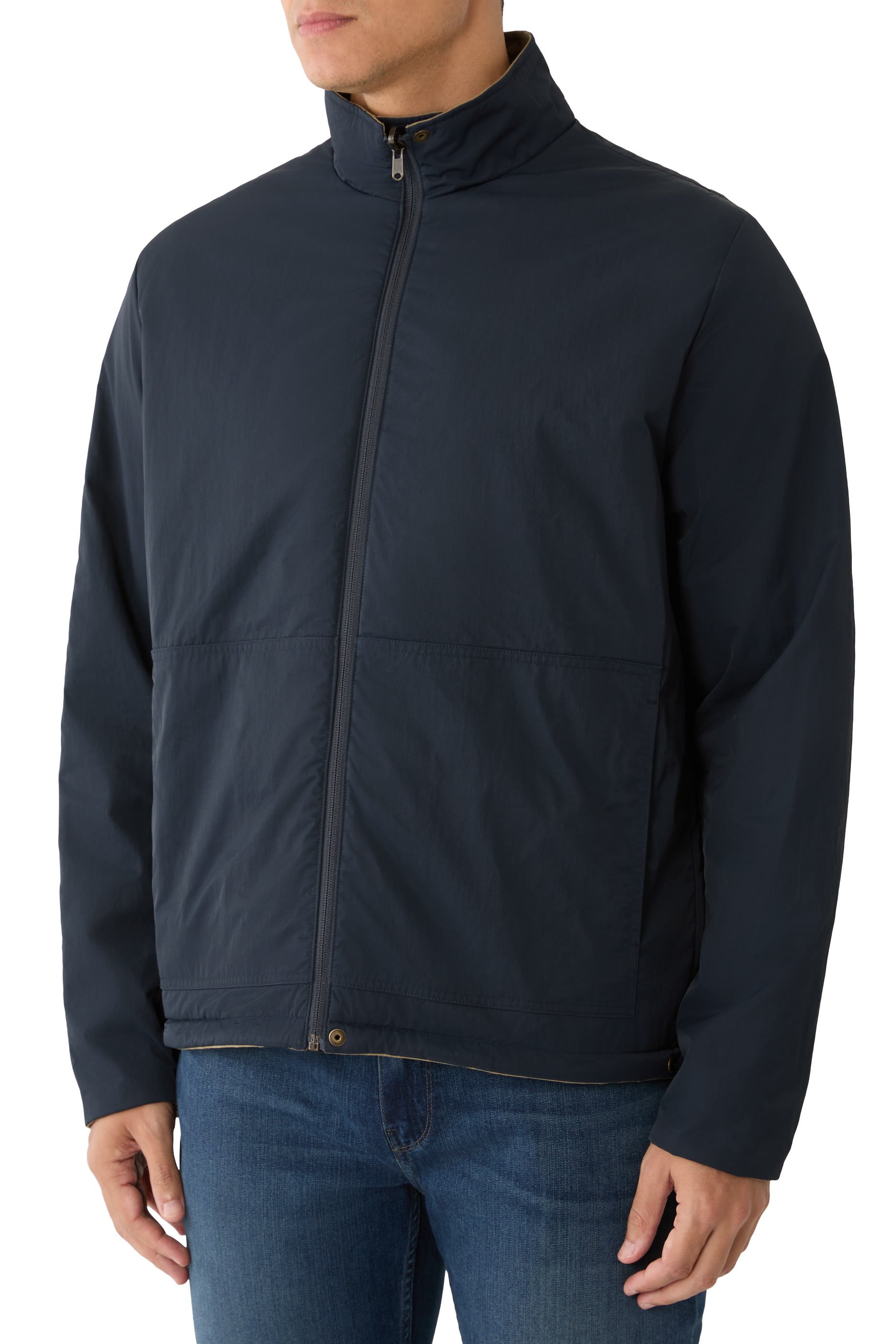 جاكيت بوجهين وسحاب