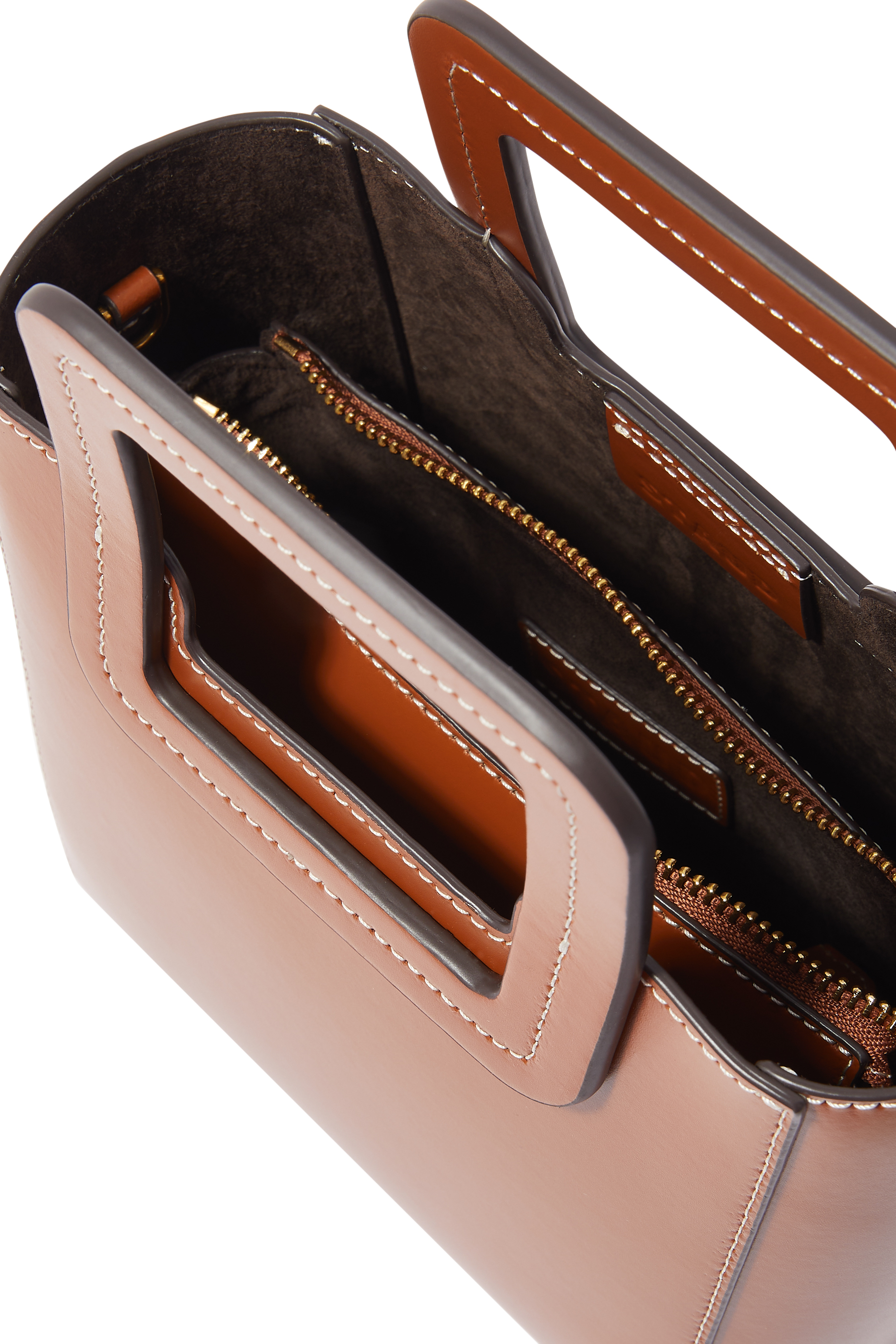 حقيبة يد شيرلي صغيرة جلد