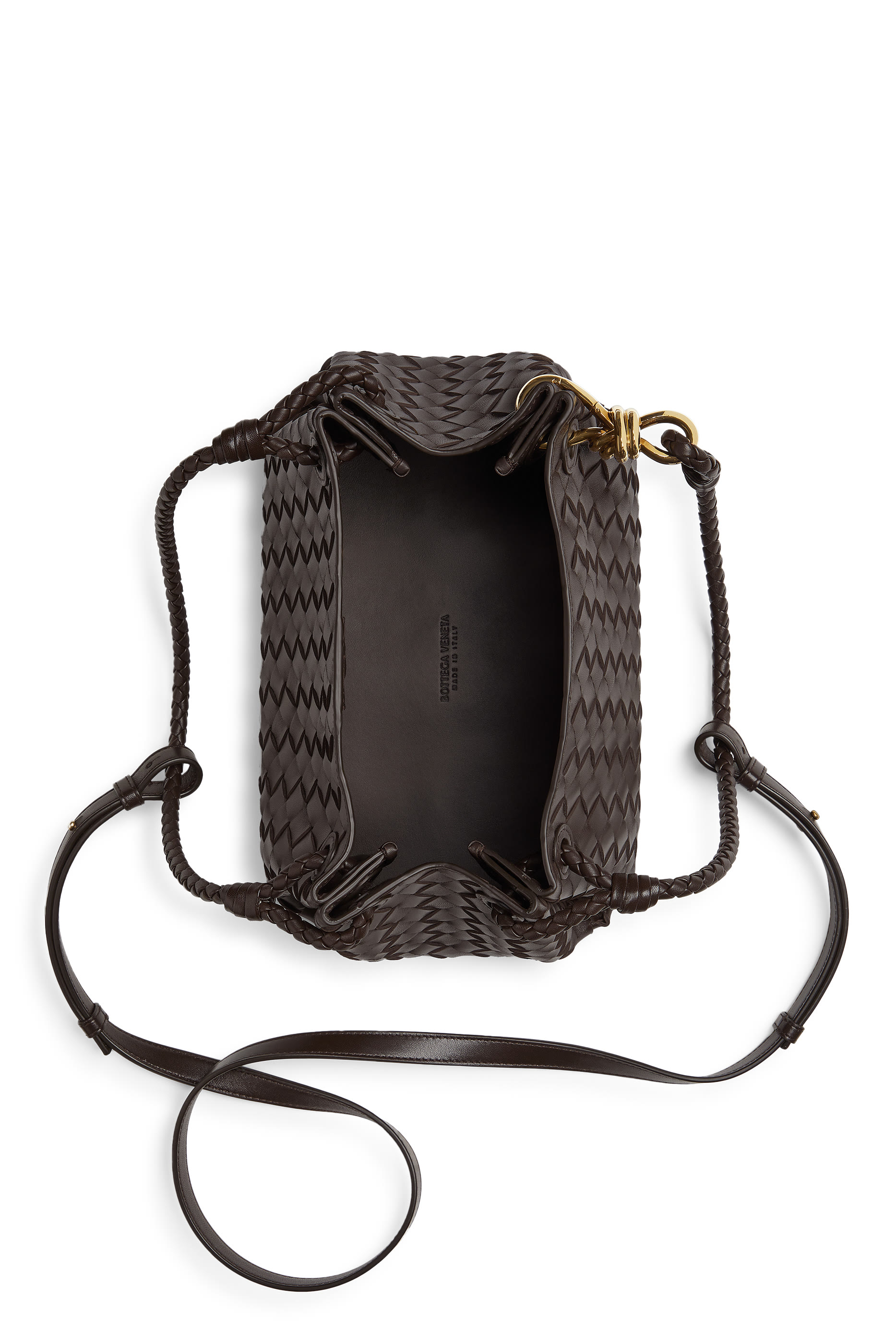 حقيبة كتف باراشوت كبيرة بتصميم مجدول