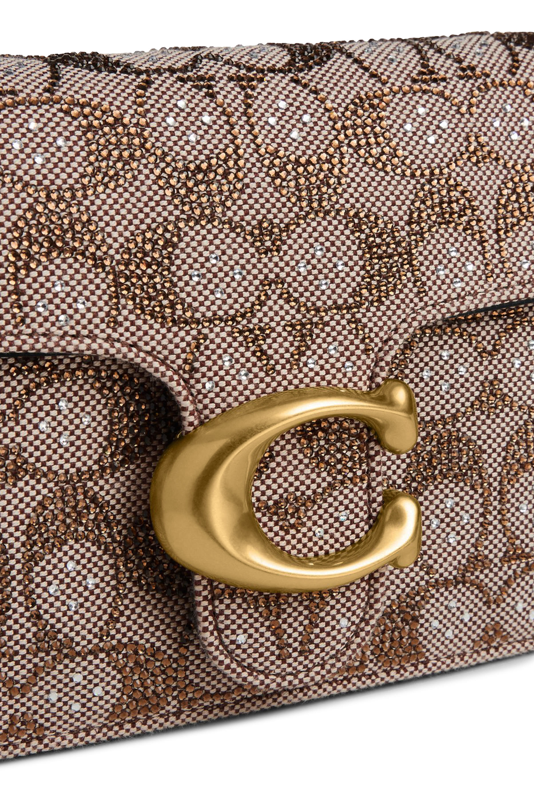 حقيبة كتف تابي 26 بكريستال