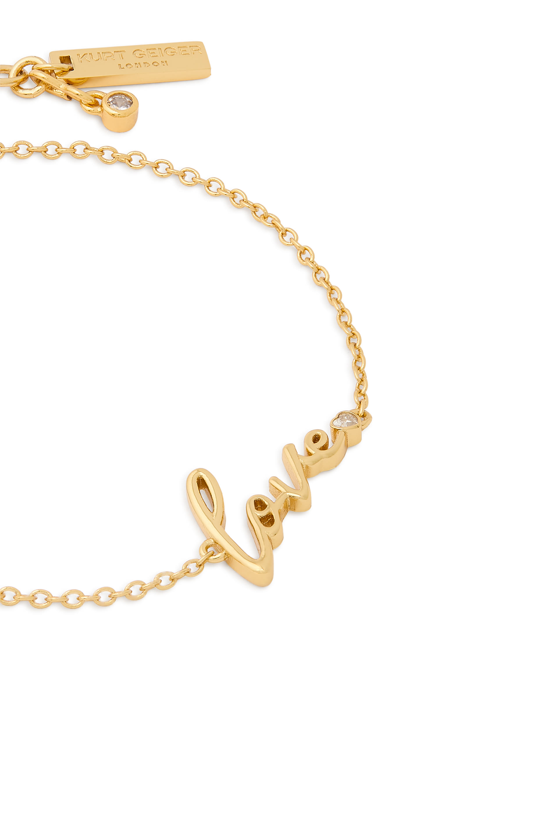 سوار بحلية بتصميم كلمة لوف