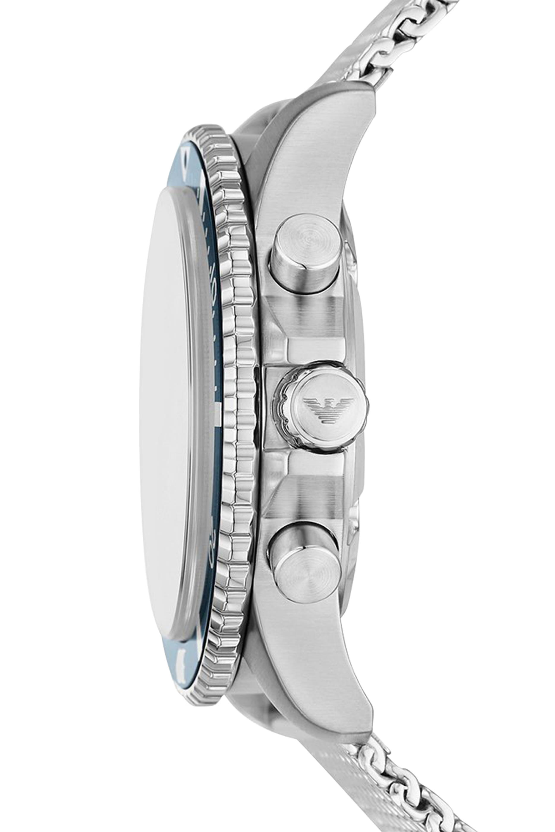 ساعة كرونوغراف 43 مم ستاناس ستيل