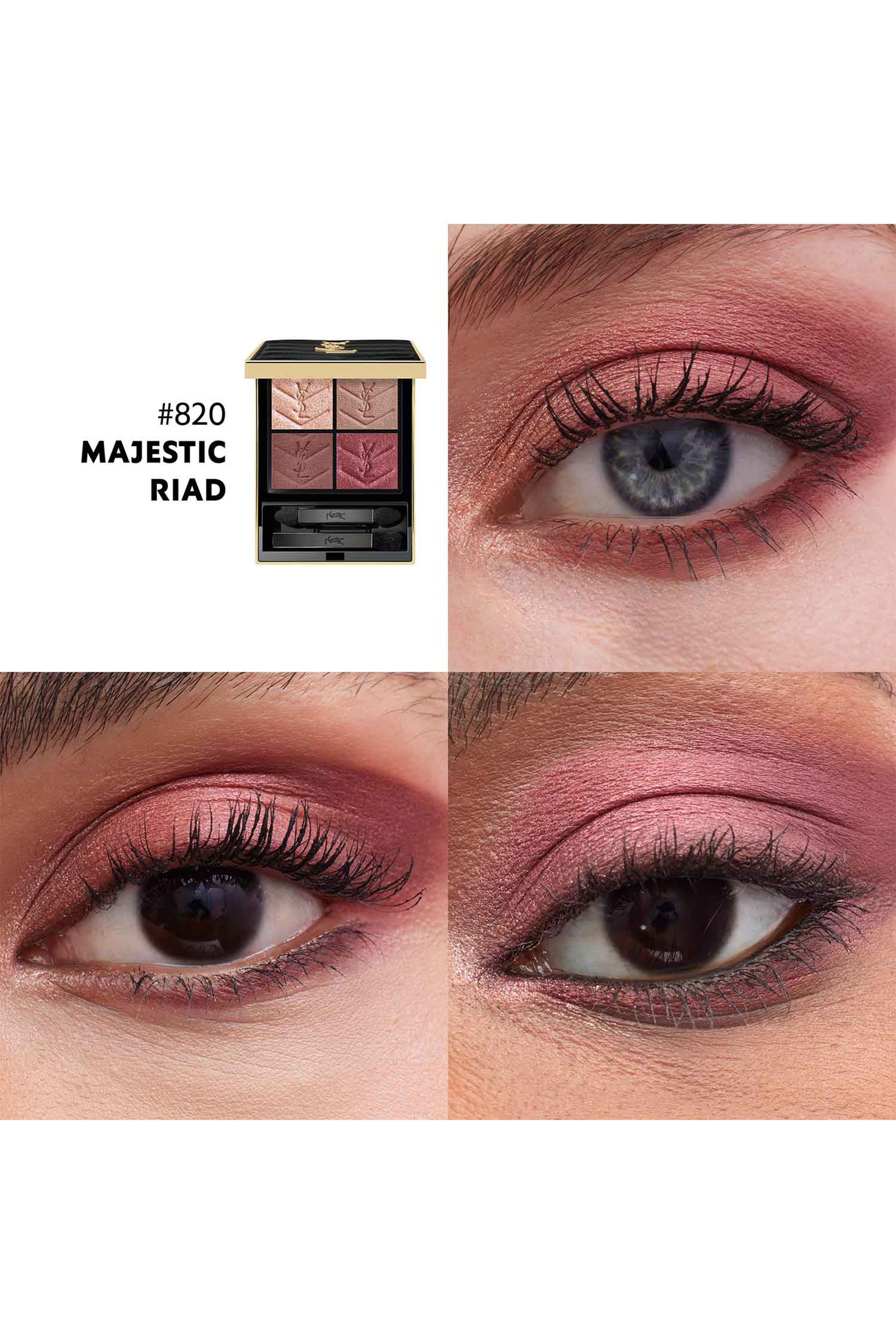 لوحة ظلال عيون كوتور ميني كلاتش بأربعة ألوان