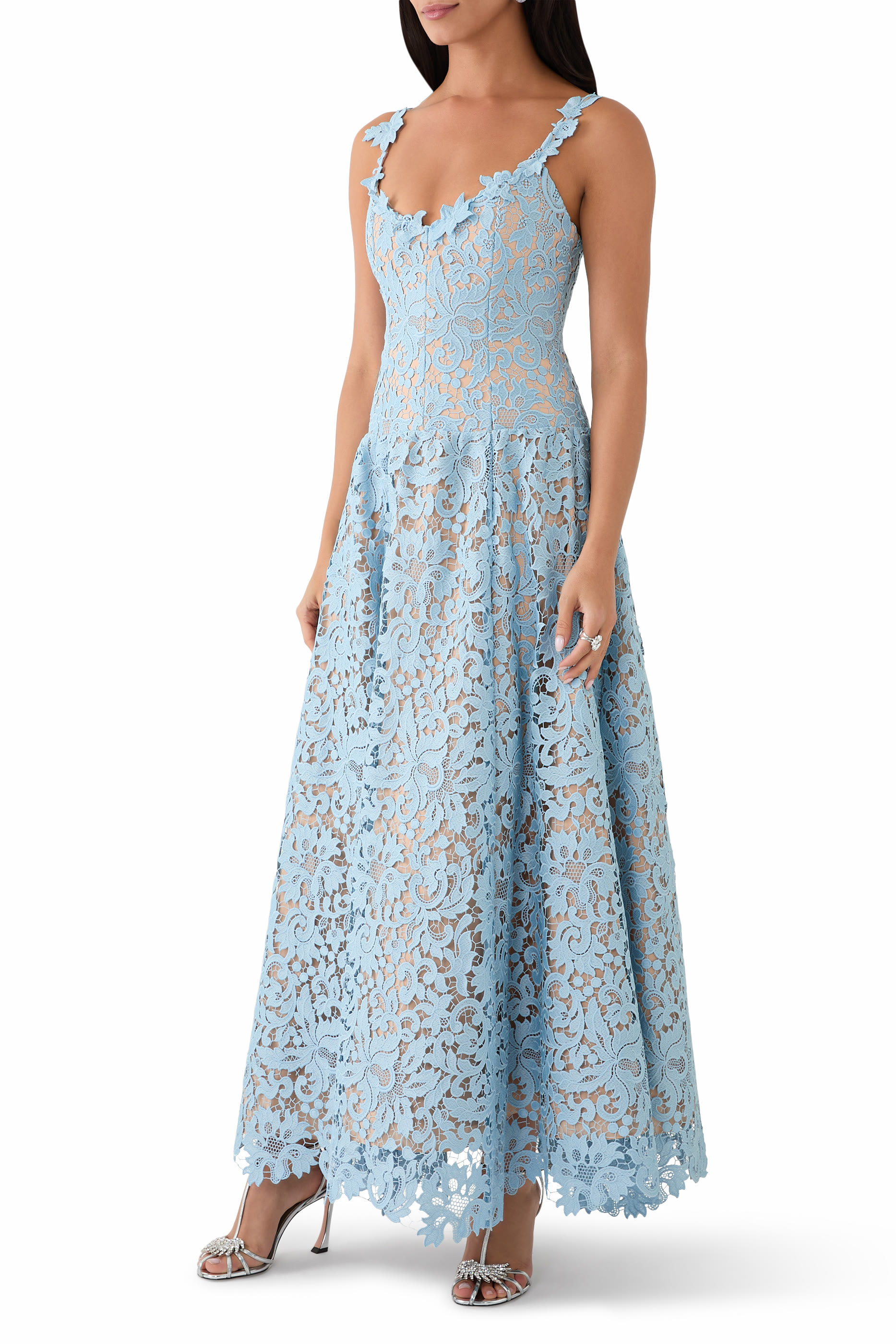 فستان أنابيلا بخصر منخفض