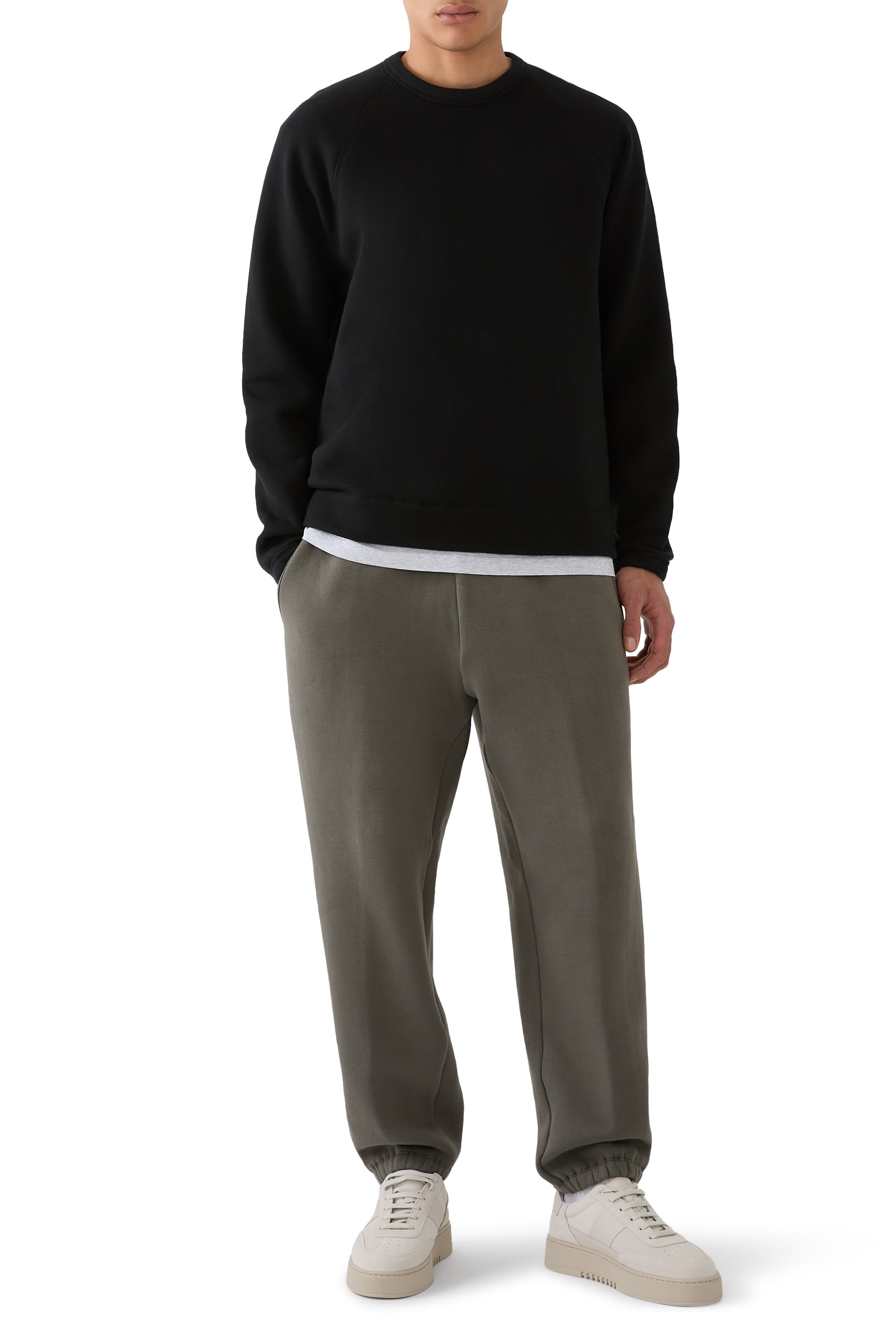 سويت شيرت بأكمام ريغلان