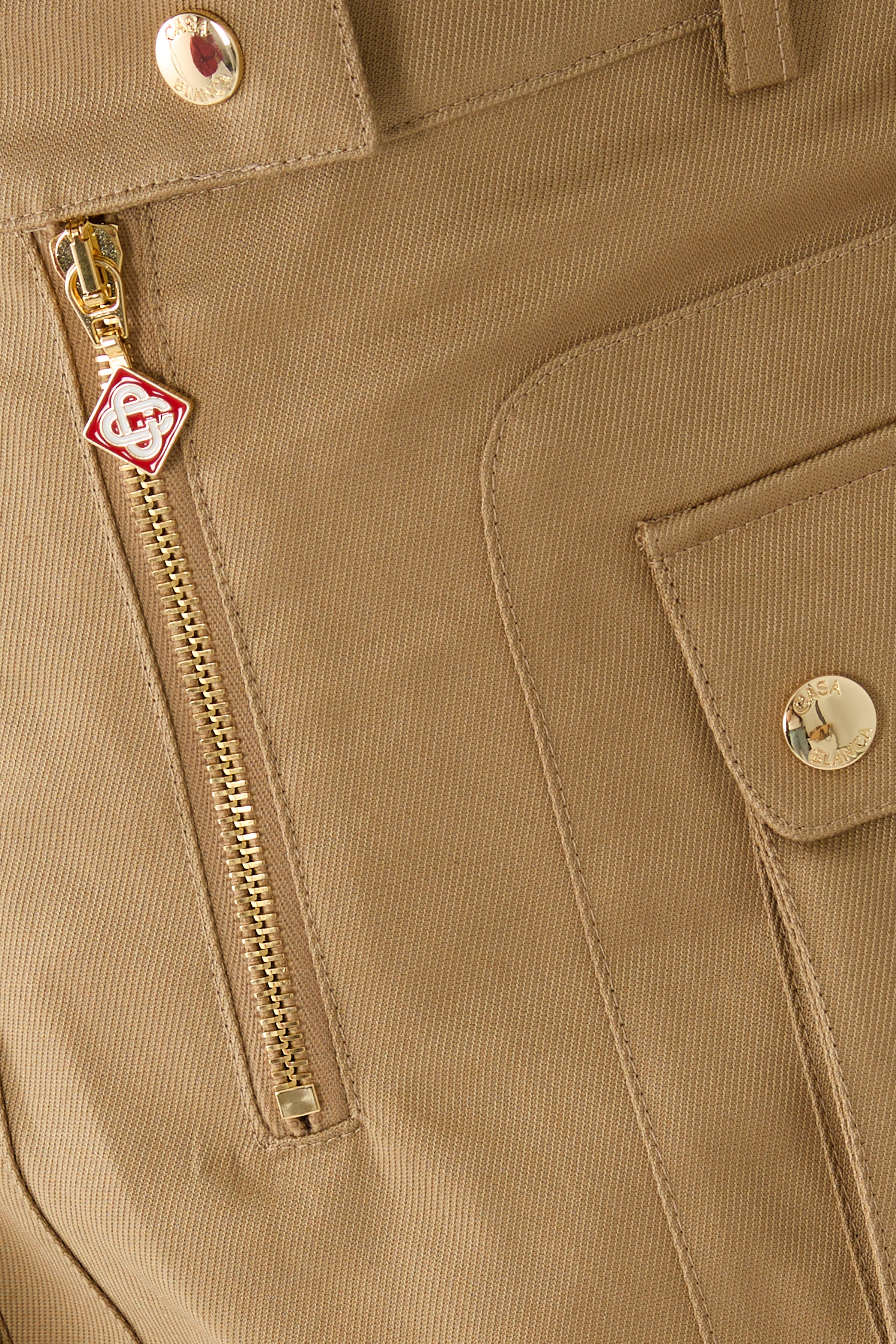 تنورة قصيرة بجيب قطن