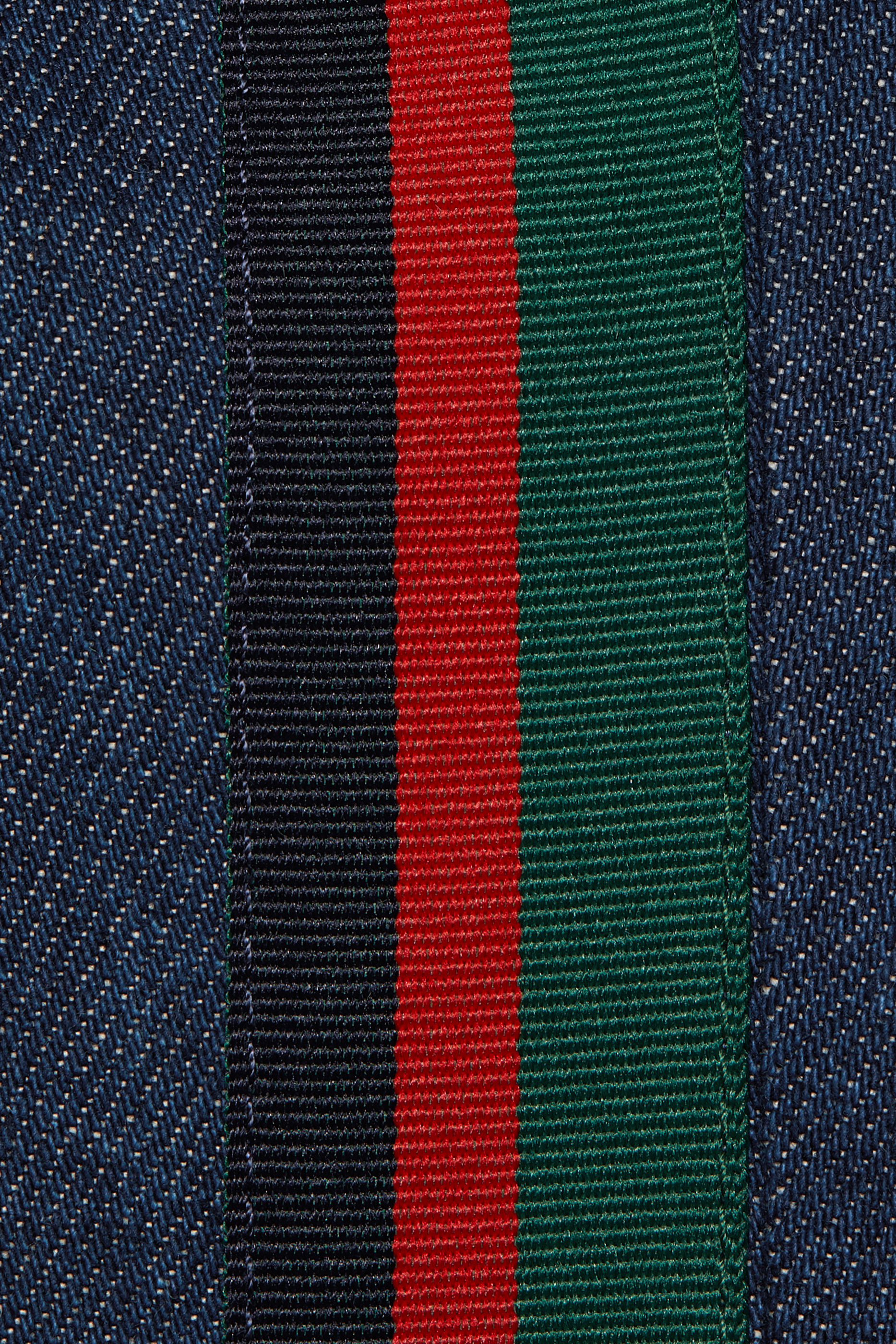 بنطال جينز بخطوط الماركة المميزة