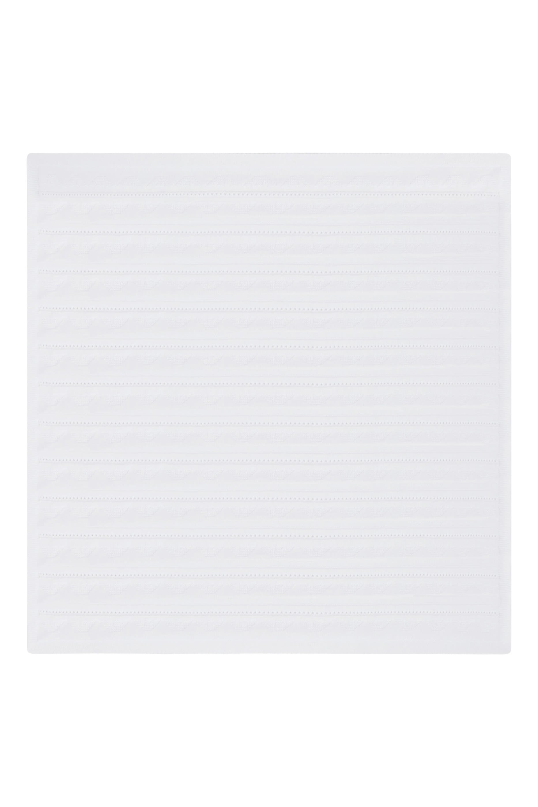 بطانية بشعار الماركة وخطوط أفقية للأطفال