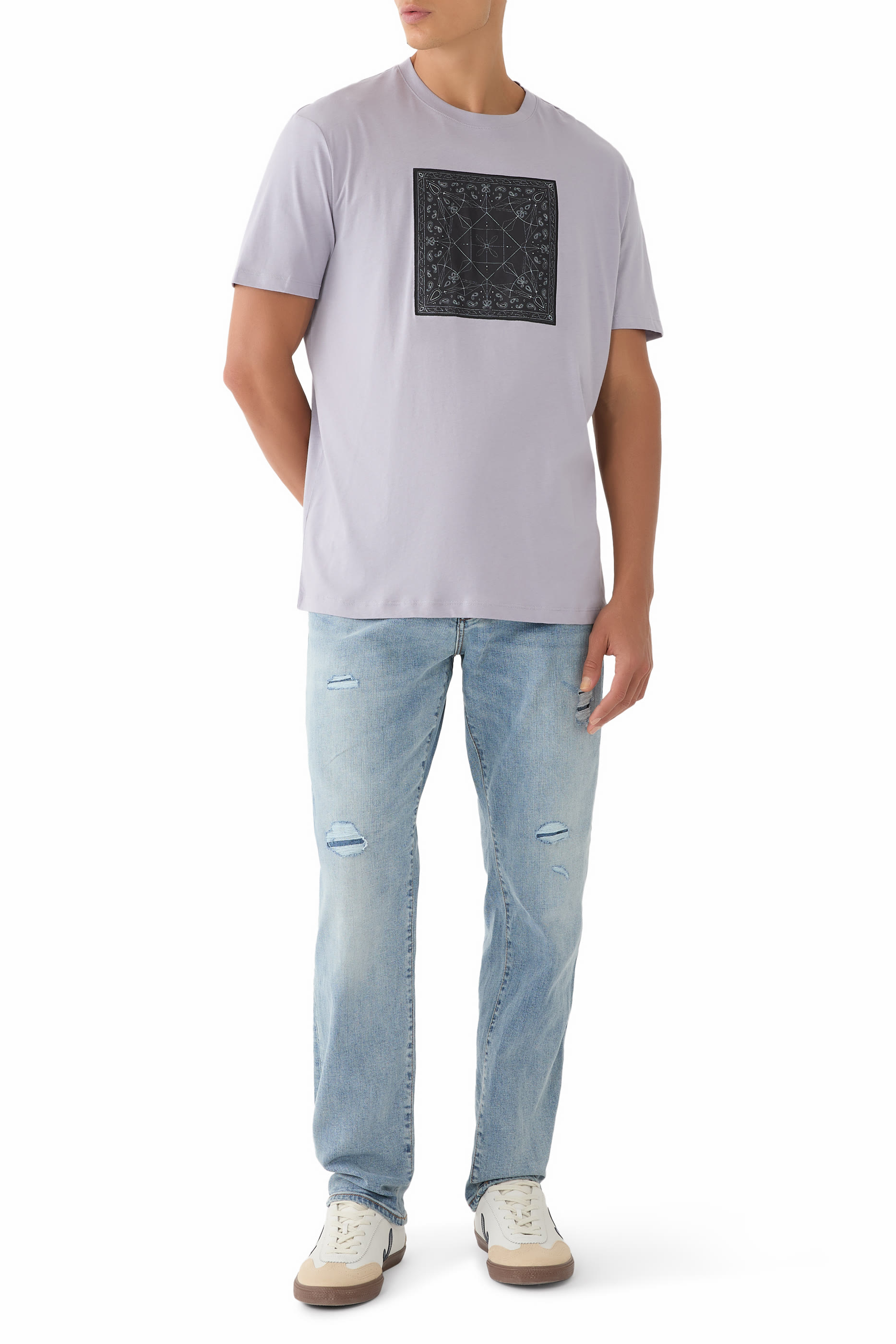 بنطال جينز جاي 13 بقصة ضيقة