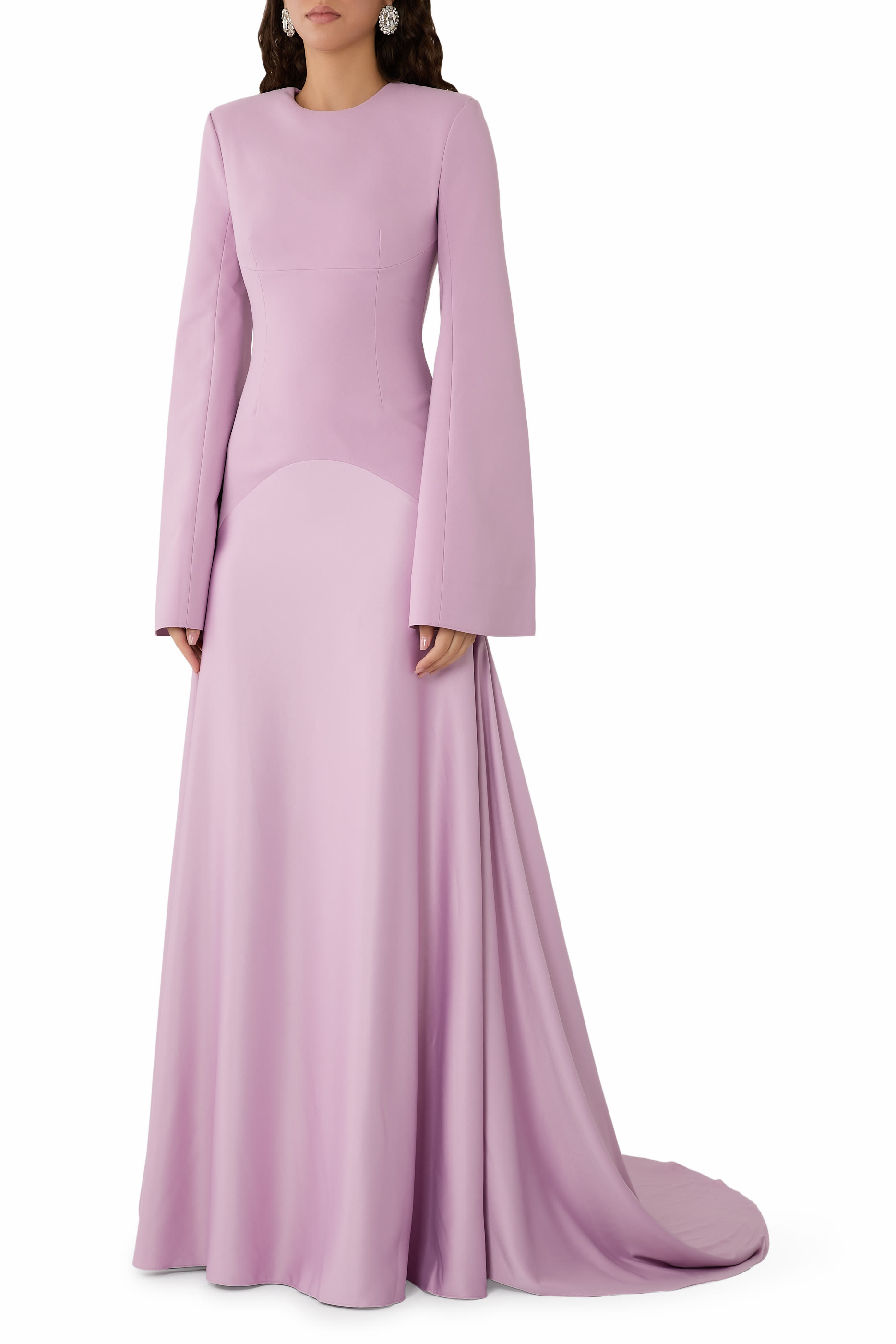 فستان كلودين طويل