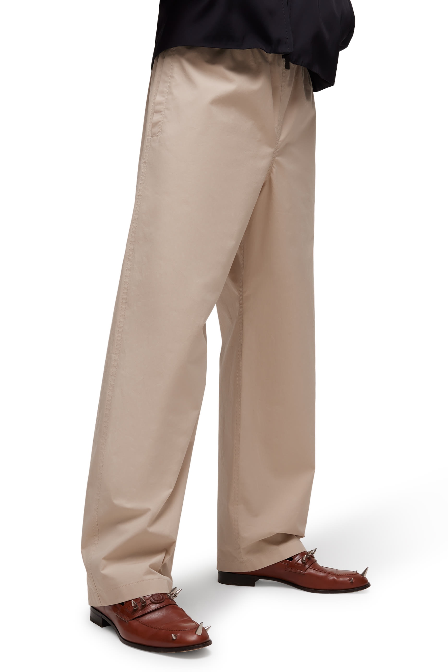 بنطال بخصر مطاطي