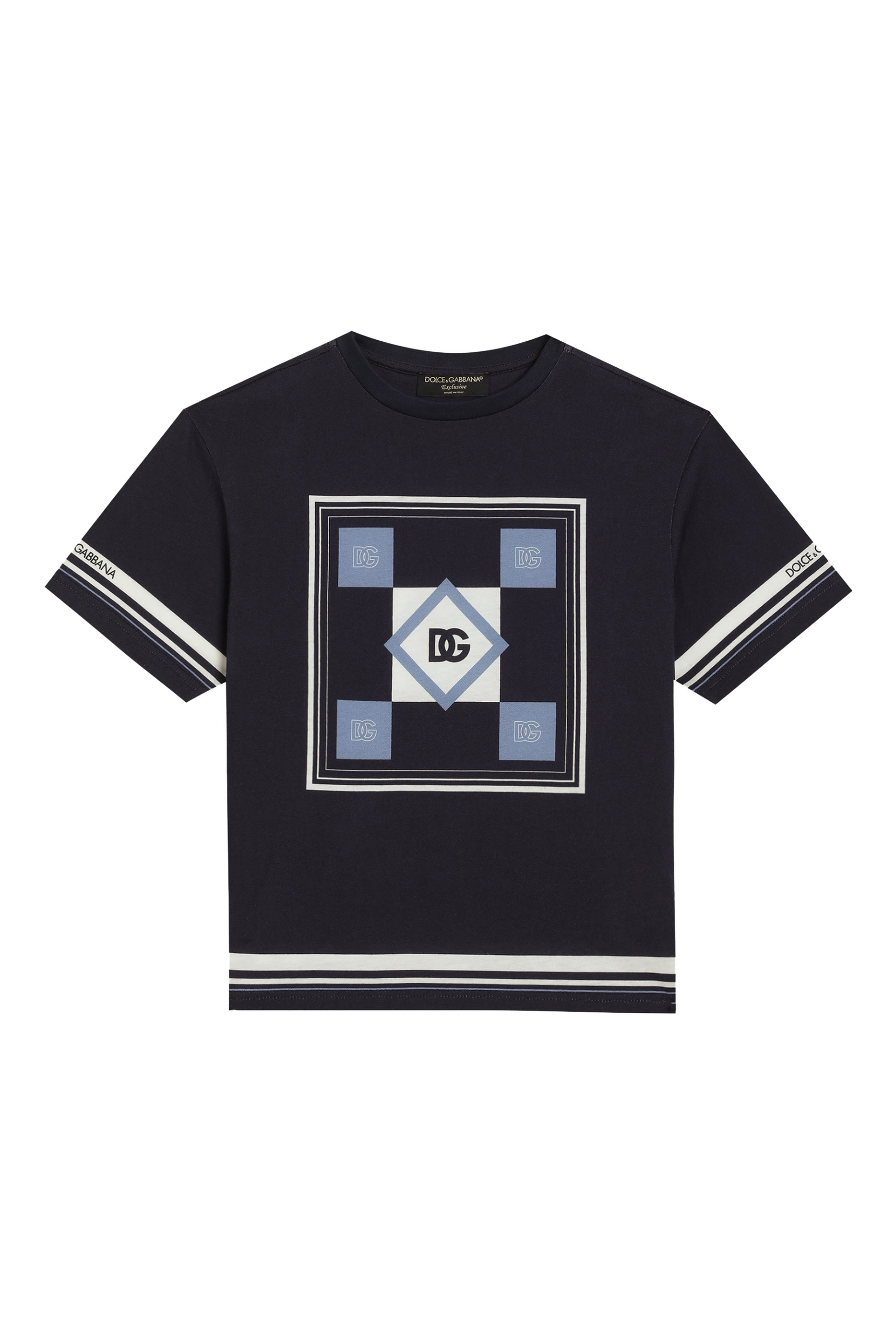 تيشيرت بطبعات جيرسيه للأطفال