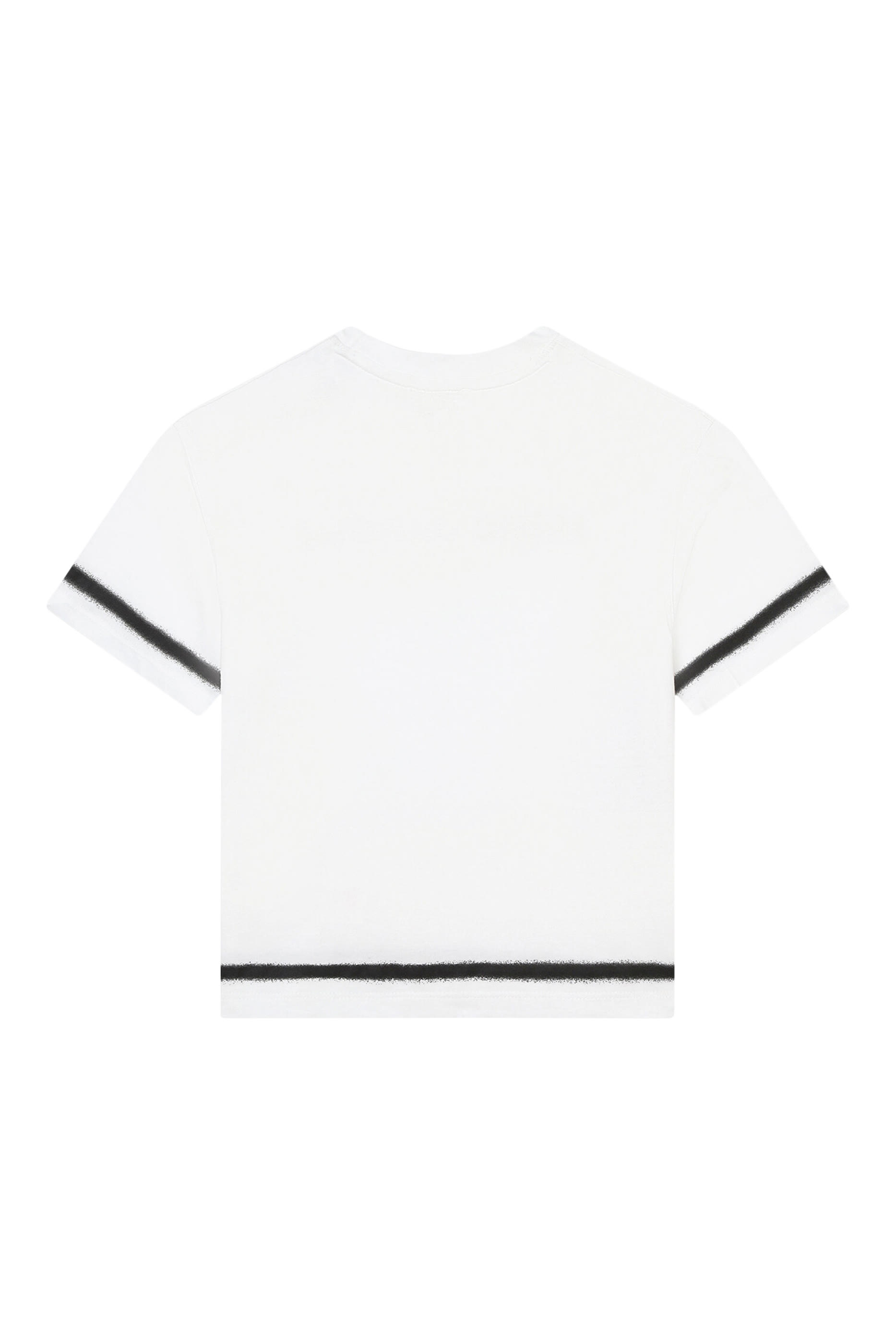 تيشيرت بطبعات شعار الماركة للأطفال