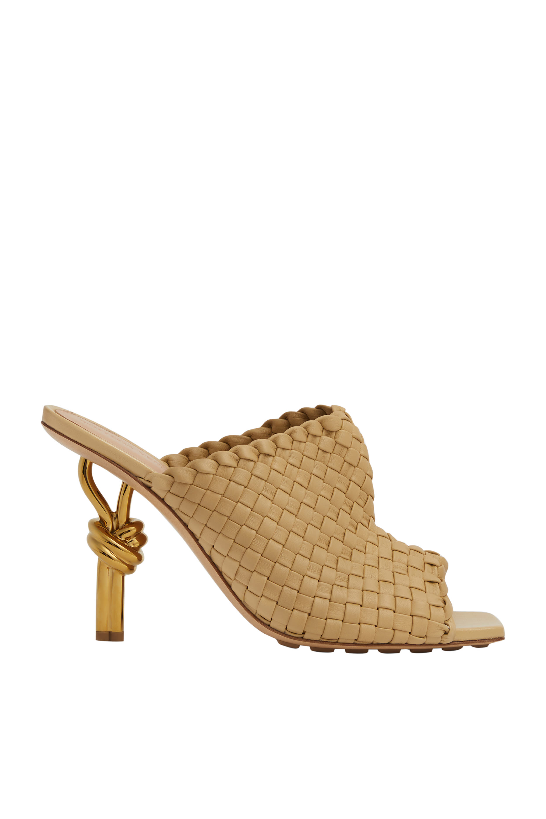 حذاء مفتوح من الخلف 90 جلد بعقدة