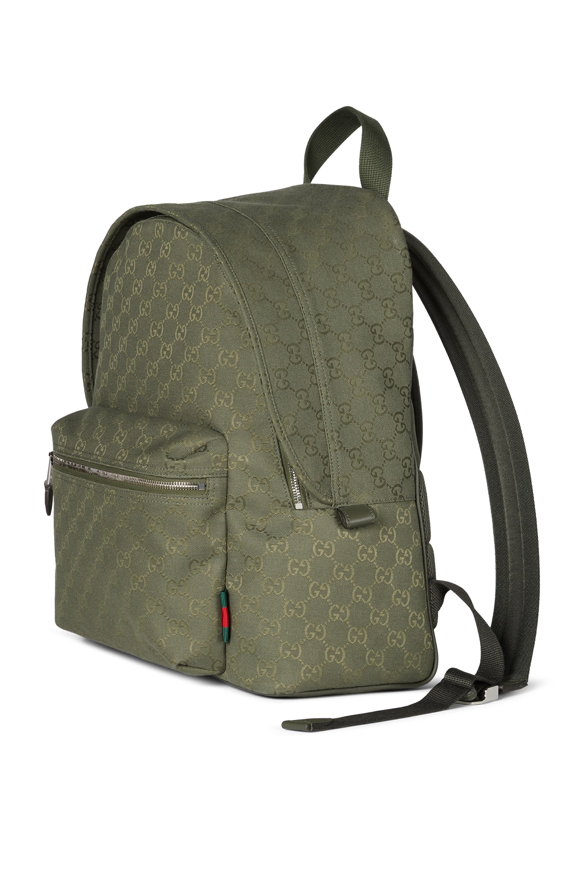 GG Canvas Medium Backpack