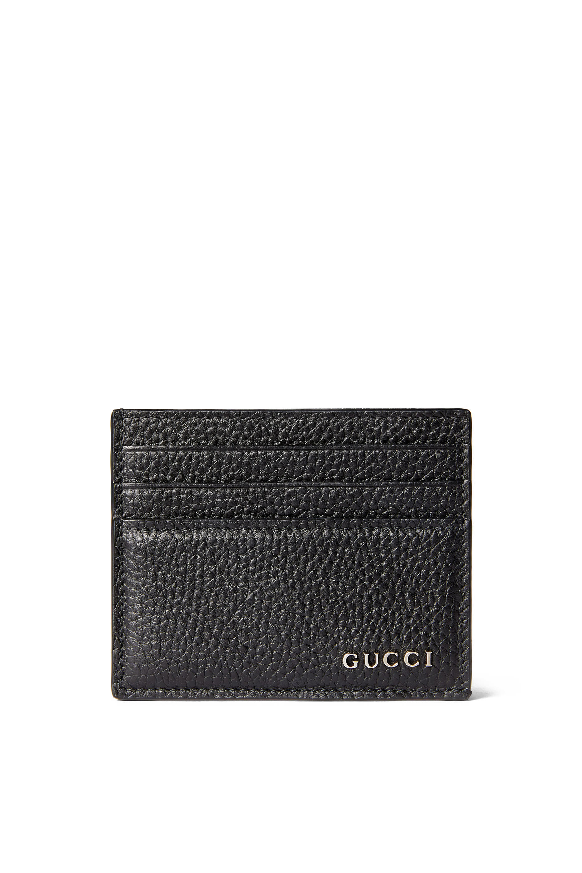 حافظة بطاقات بشعار الماركة