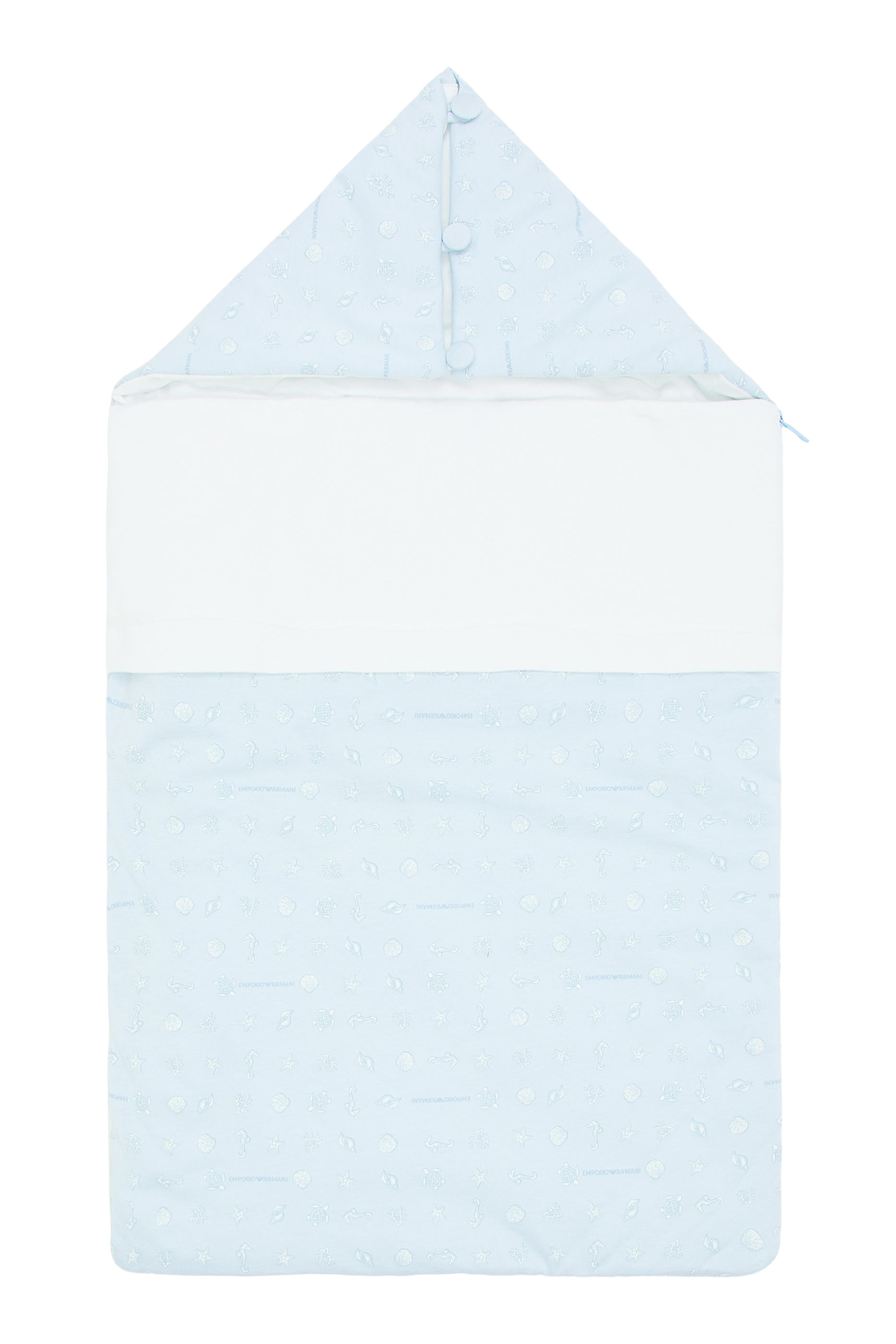 كيس نوم بنقشة حيوانات بحرية جيرسيه للأطفال