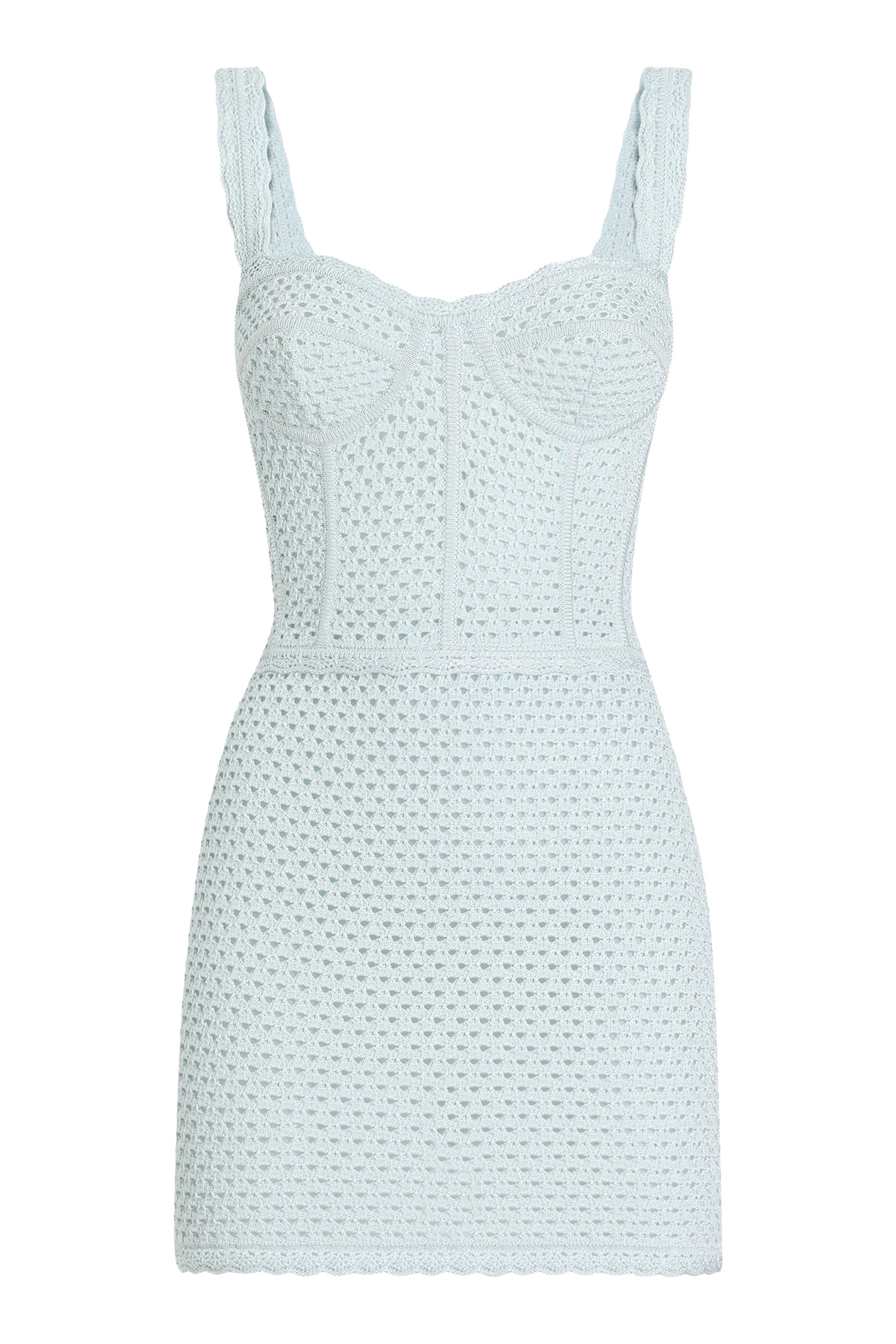 فستان منسوج قصير