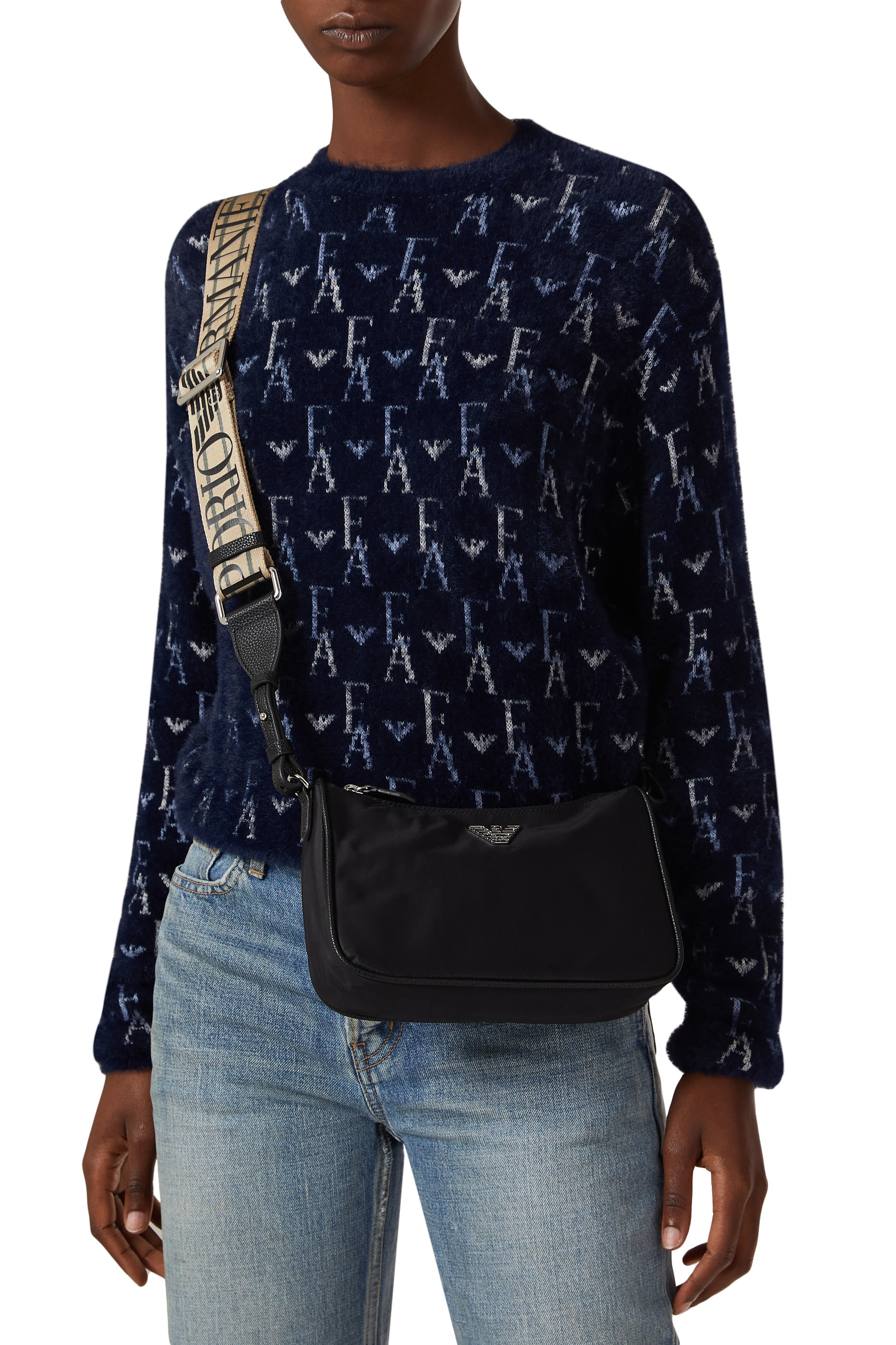 حقيبة كروس بودي ماي اي ايه مستطيلة نايلون