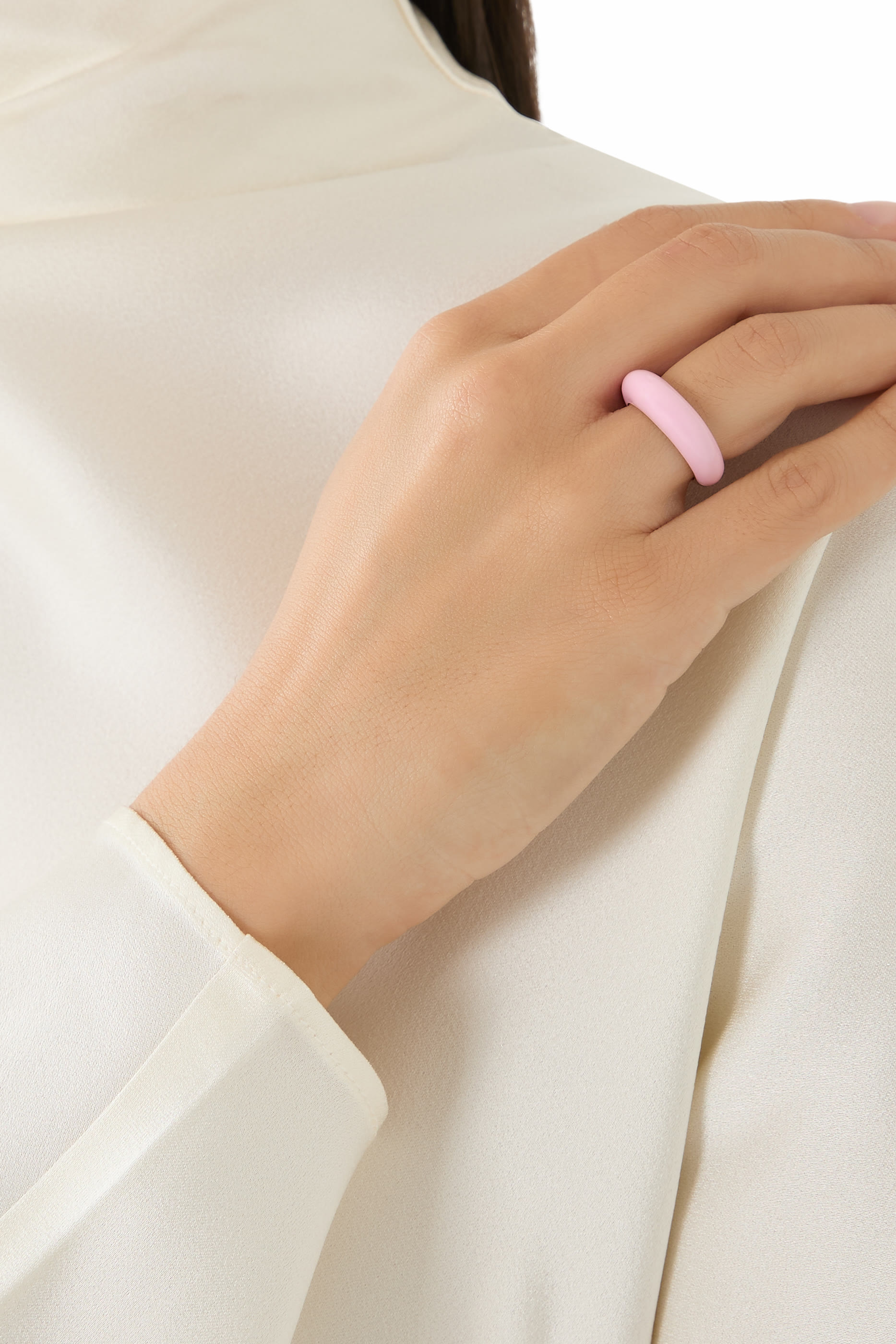 خاتم لوتا مزين بمينا، نحاس