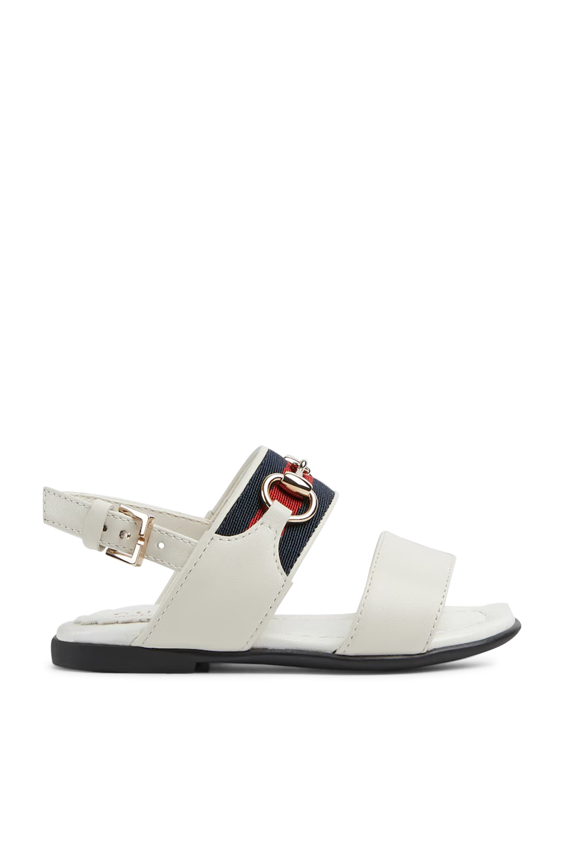 صندل بشريط ويب جلد للأطفال