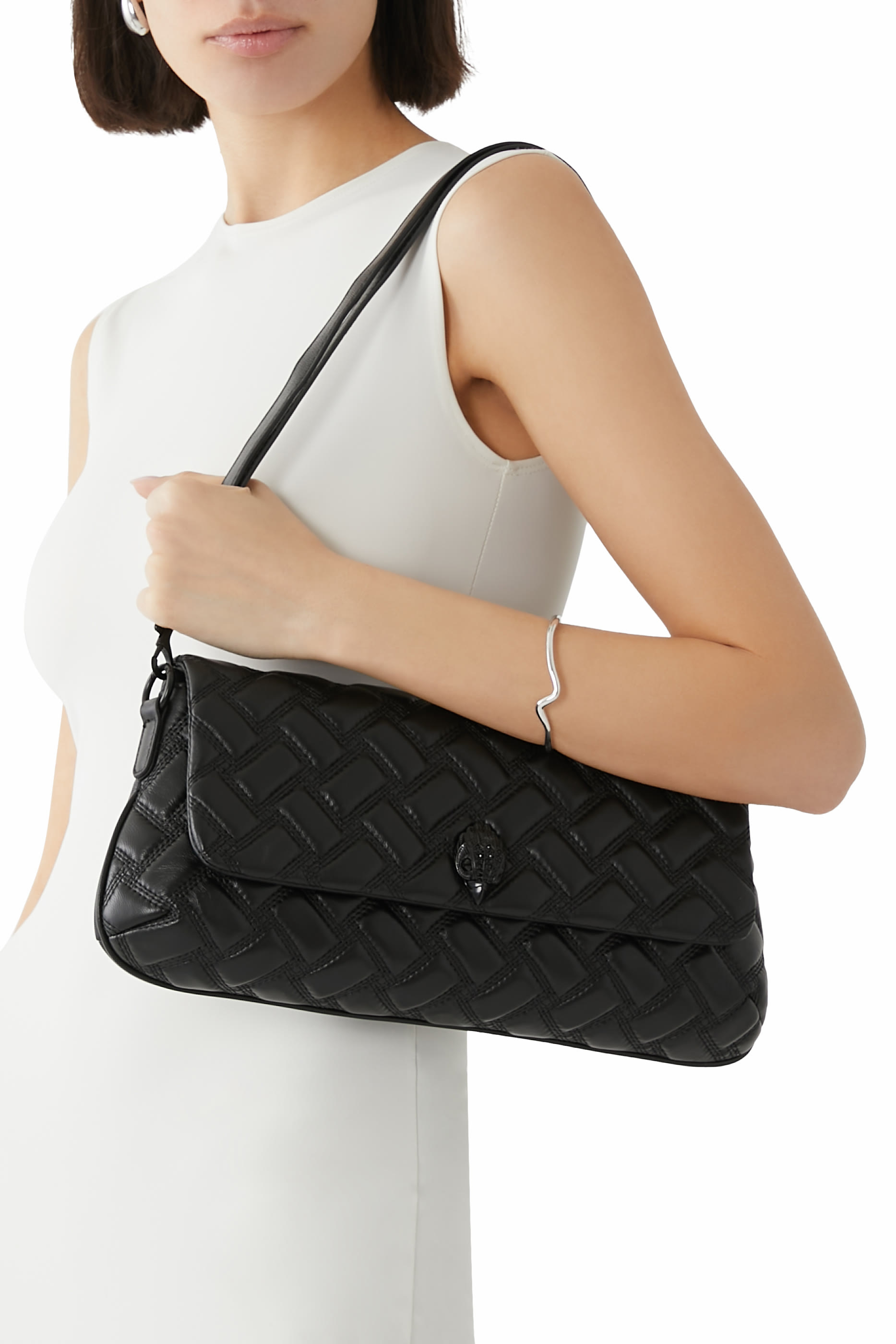 حقيبة درينتش كنسينغتون بتصميم مستطيل جلد