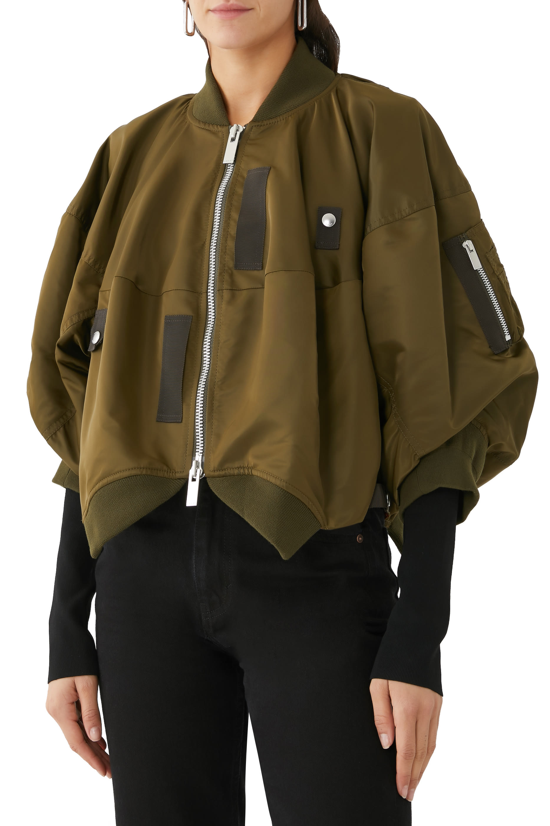 جاكيت نايلون تويل