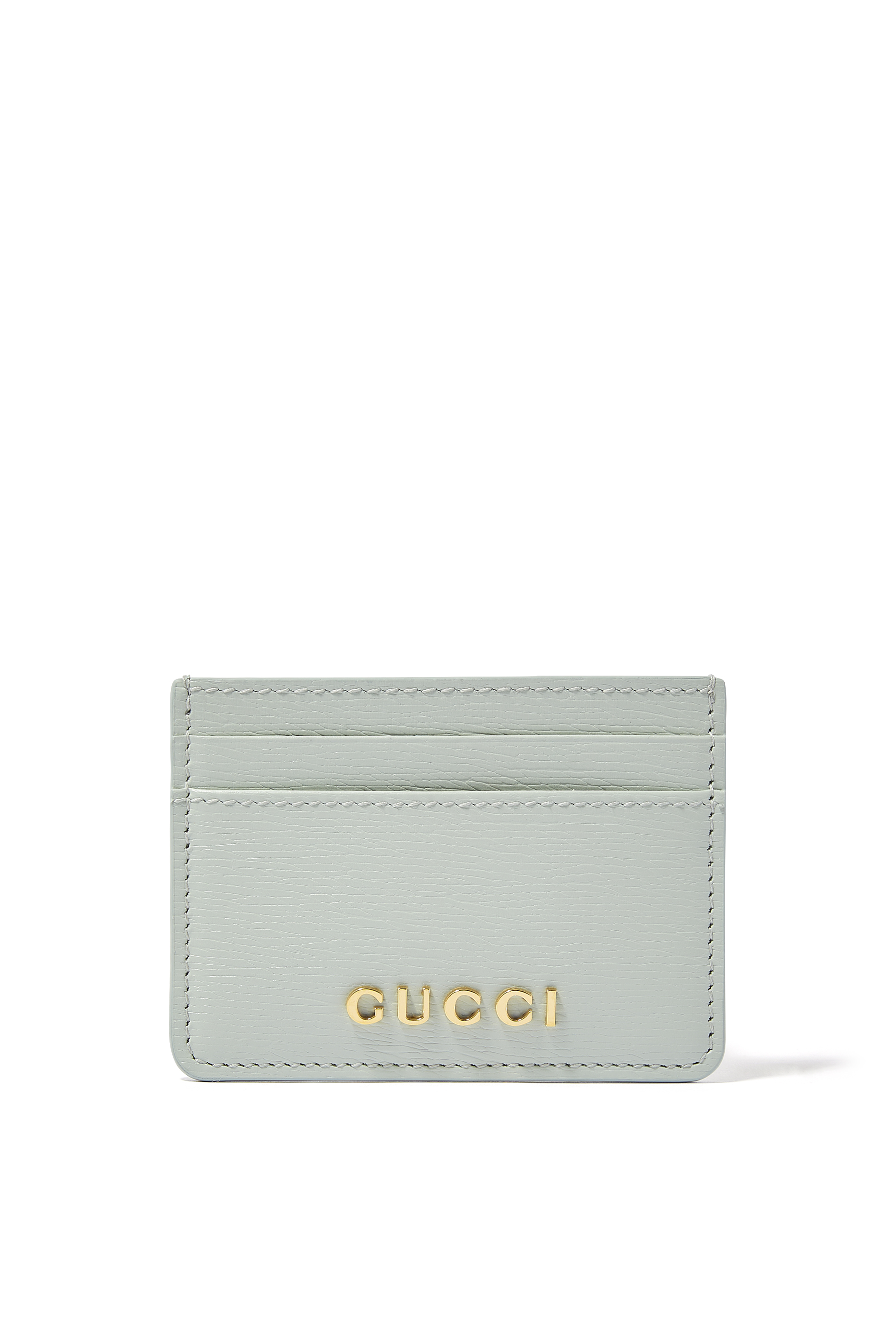 حافظة بطاقات بحروف شعار الماركة