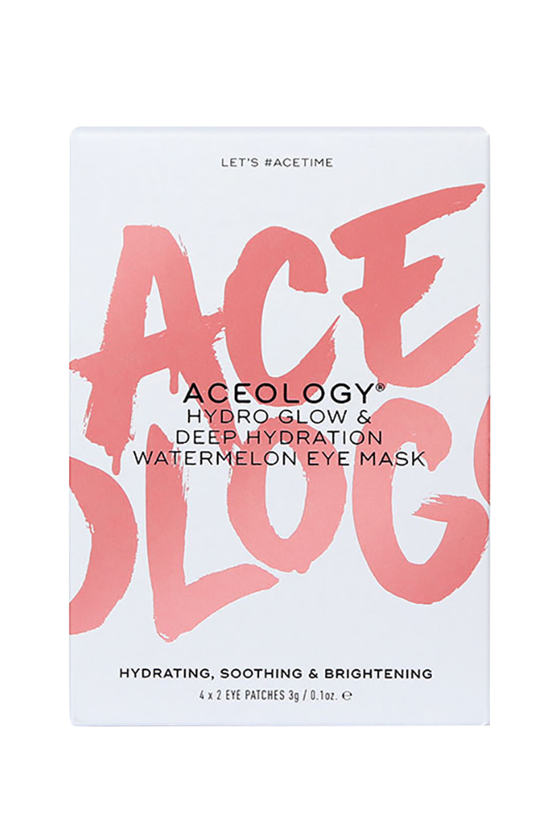 مجموعة قناع العين هايدرو جلو اند ديب هايدريشن واتر ميلون، 4 قطع