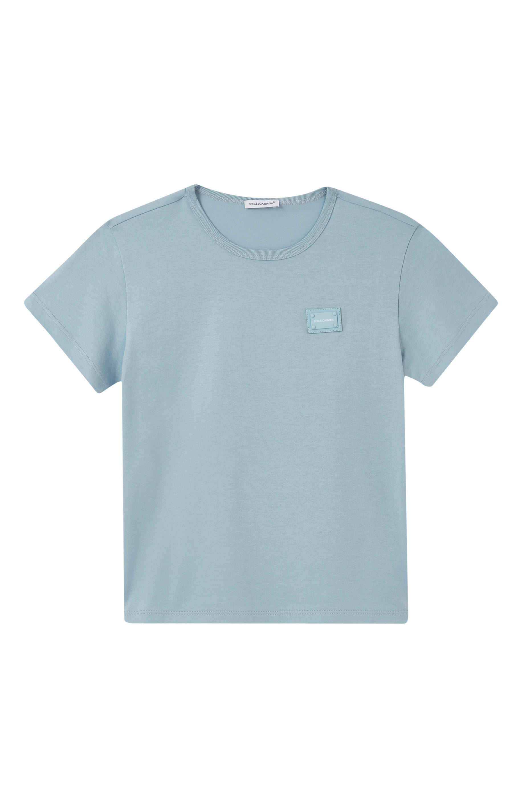 تيشيرت جرسيه للأطفال بشعار الماركة